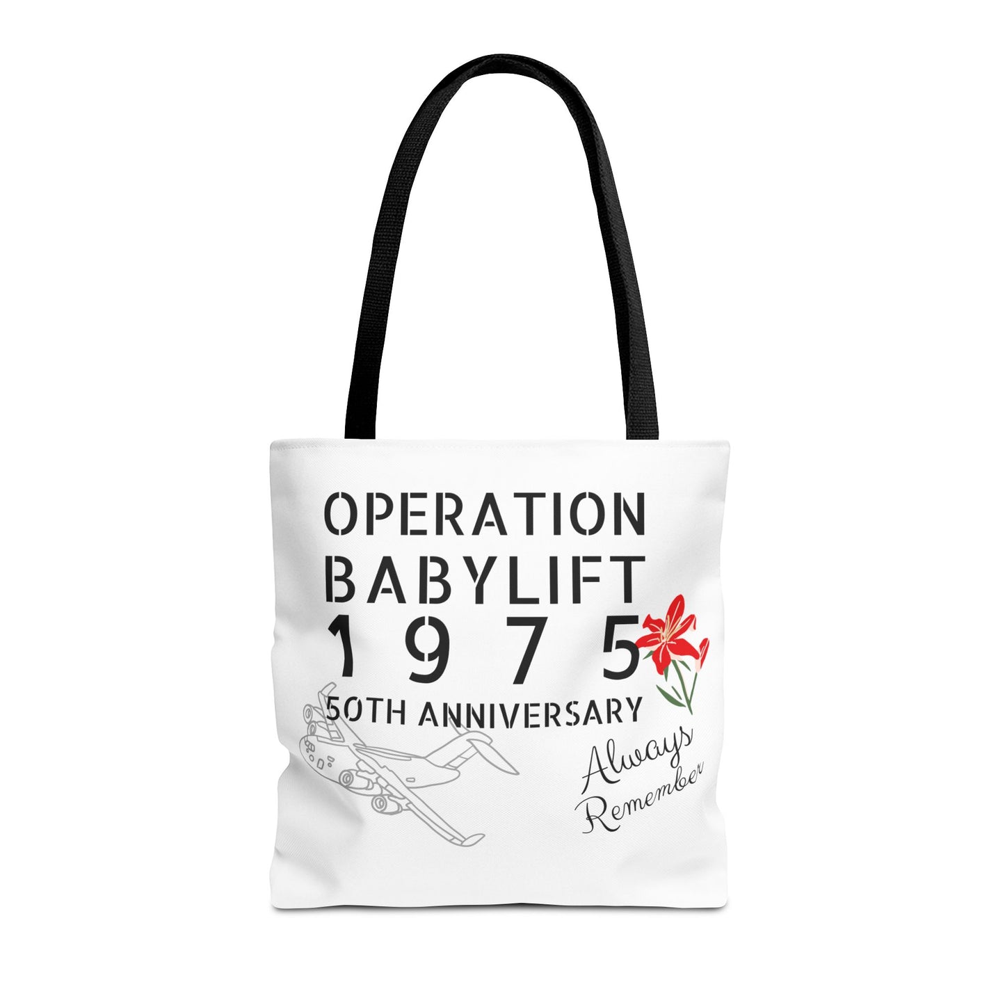 Memorial Tote Bag - Operation Babylift Tribute Vietnam