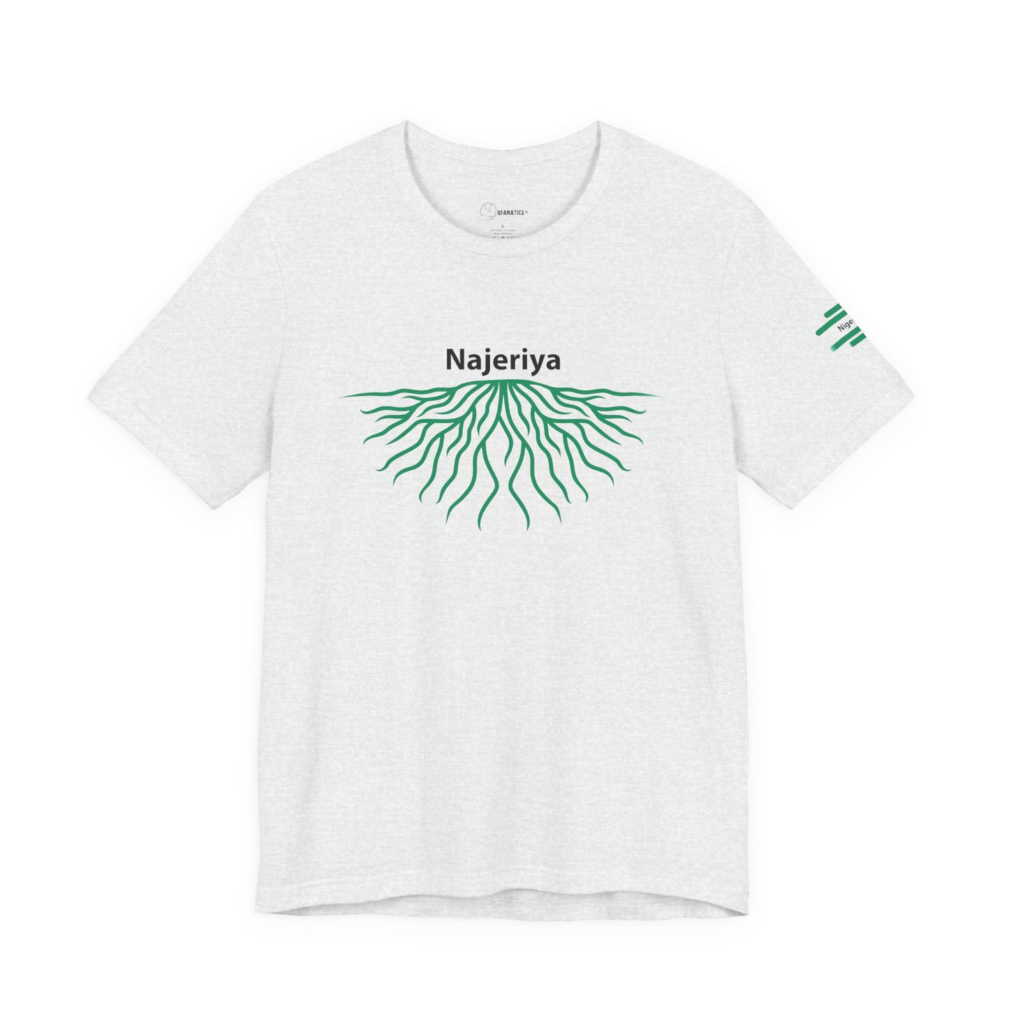Nigeria Roots - Adoption Unisex Jersey Short Sleeve Tee