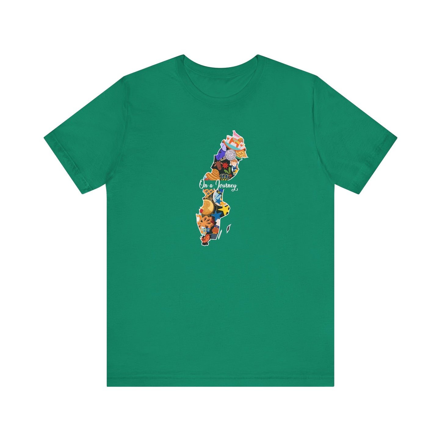Sweden- On a Journey Heritage Collection T-shirt by Adoptive Threads