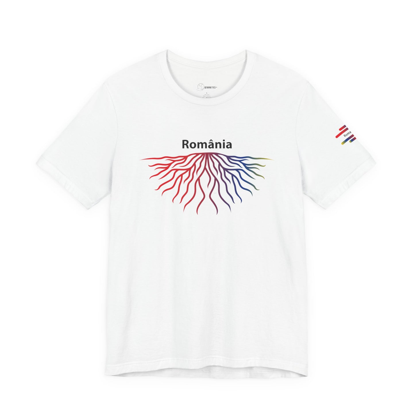 Romania Roots - Adoption Unisex Jersey Short Sleeve Tee