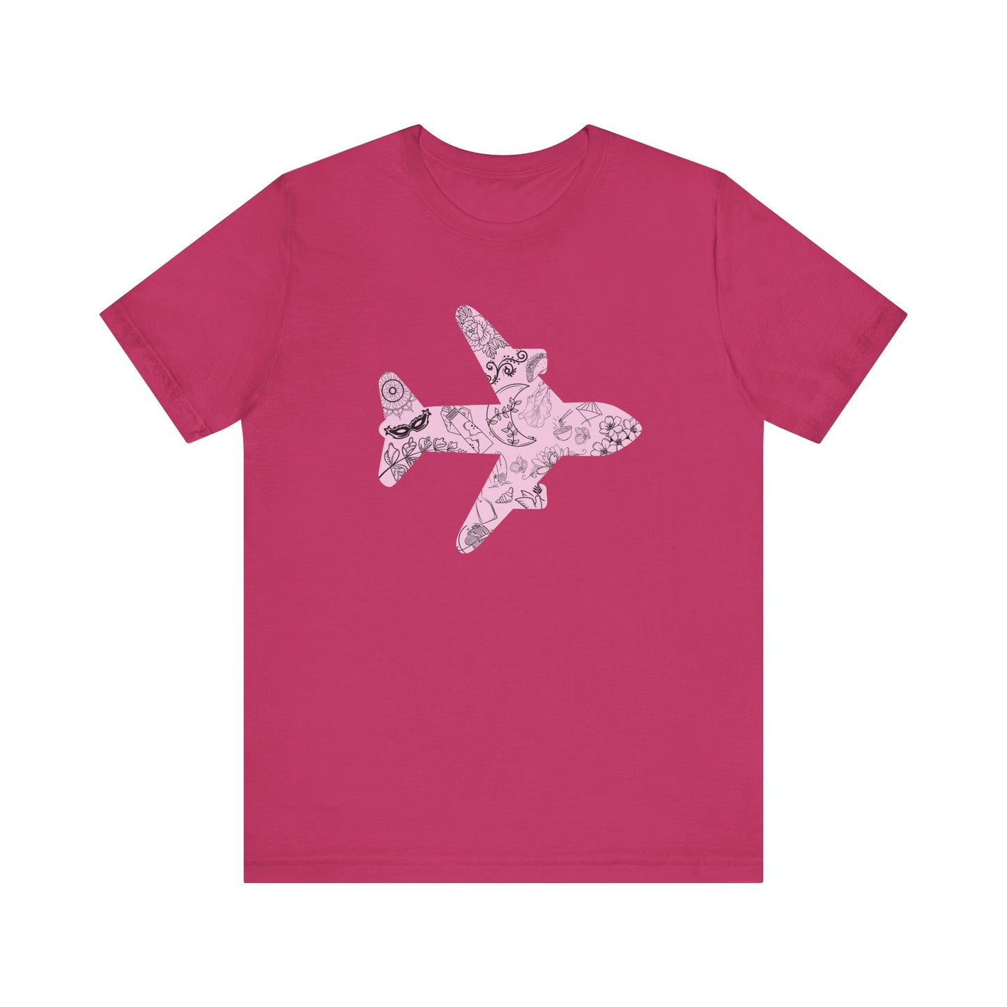 Origin Flight T-Shirt: Embrace Your Roots with Style! Perfect for Travel Enthusiasts and Adoption Advocates. Unisex Jersey Short Sleeve Tee.