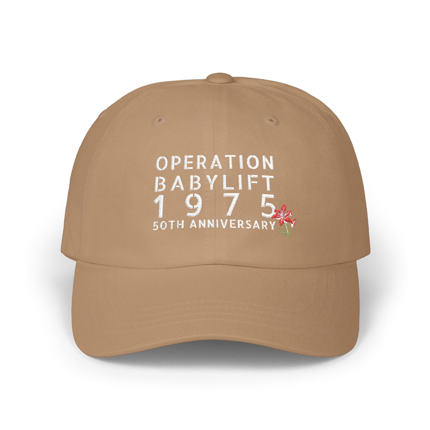 Classic Cap -Operation Babylift Vietnam Embroidered Hat