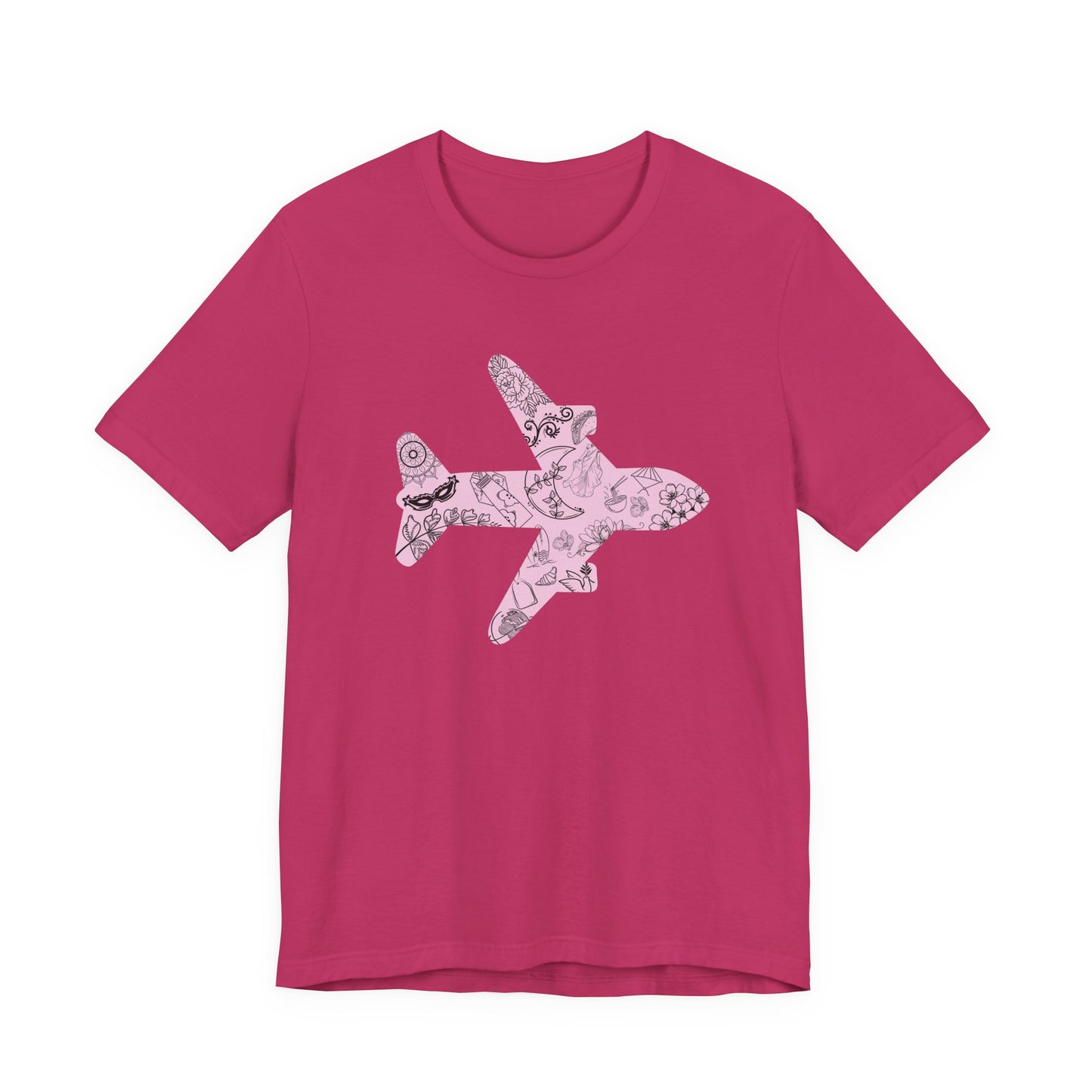 Origin Flight T-Shirt: Embrace Your Roots with Style! Perfect for Travel Enthusiasts and Adoption Advocates. Unisex Jersey Short Sleeve Tee.