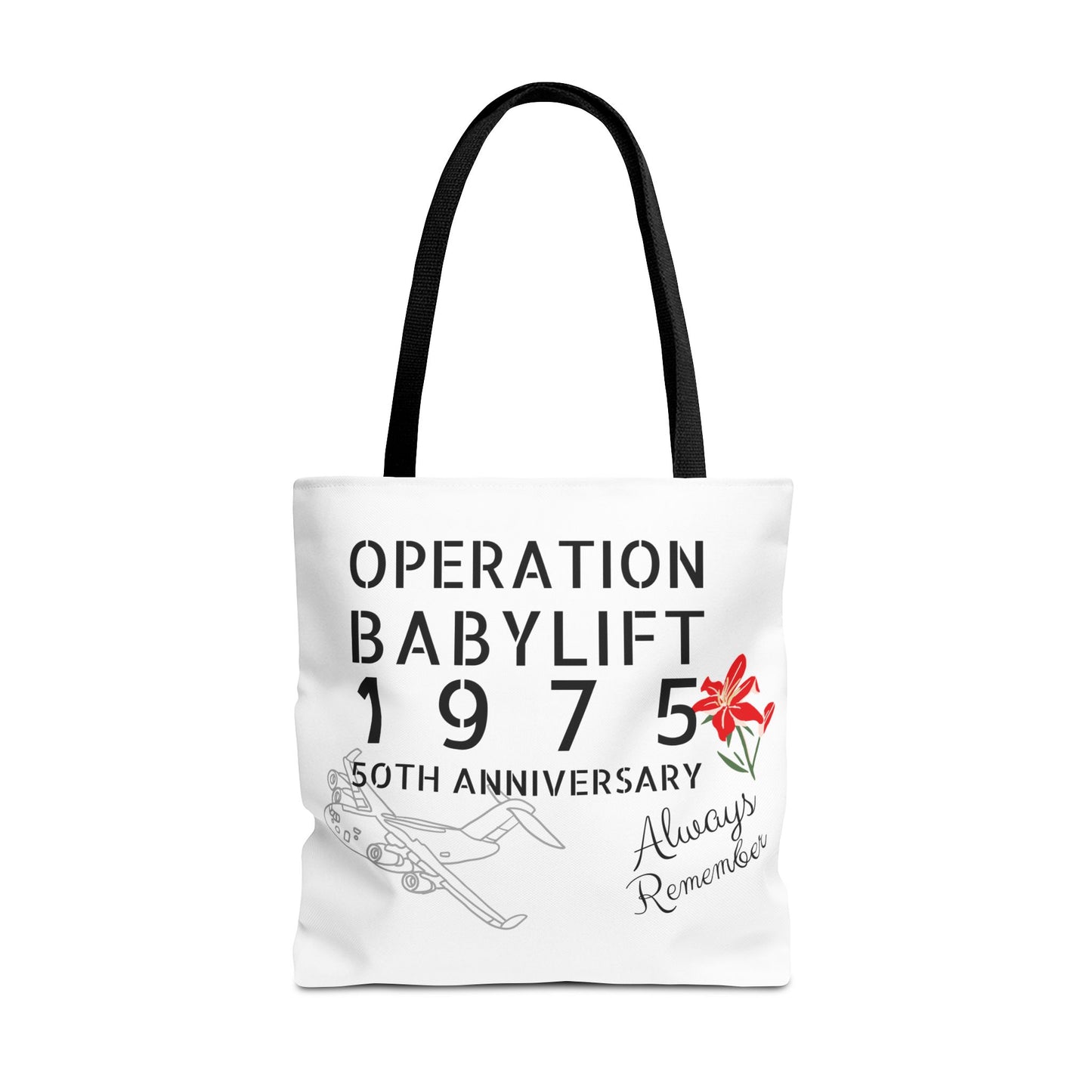 Memorial Tote Bag - Operation Babylift Tribute Vietnam