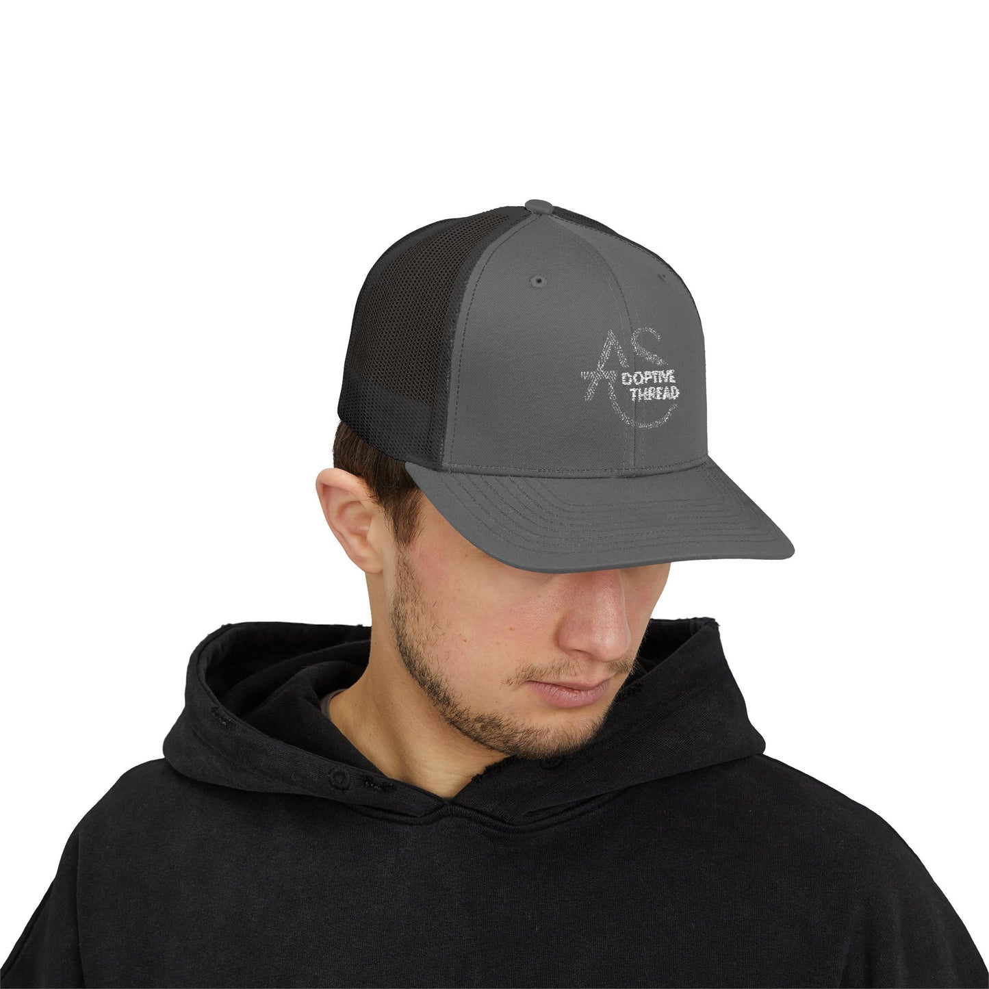 Adoptive Threads Snapback Trucker Cap - Stylish & Comfortable Hat for Everyday Wear