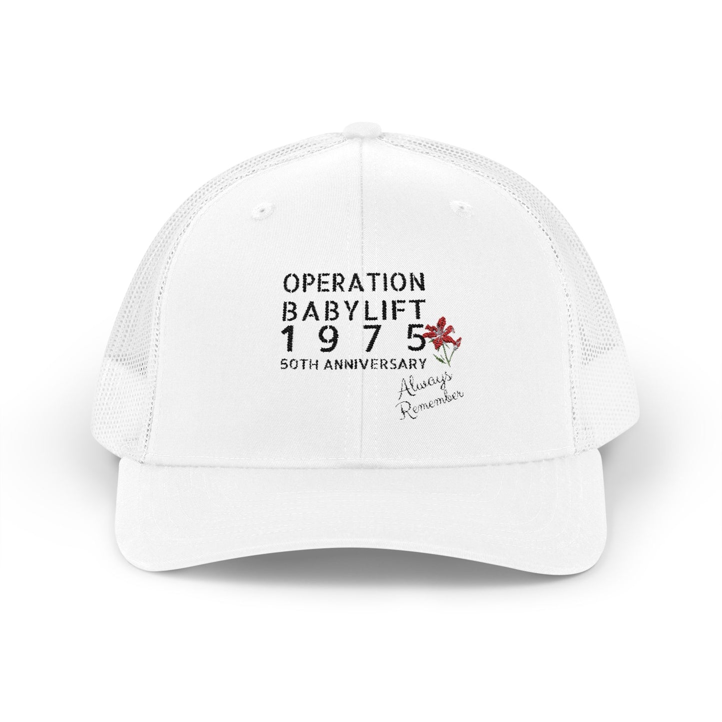 Trucker Cap - Operation Babylift Memorial Tribute - 100% Proceeds to Memorial Altar