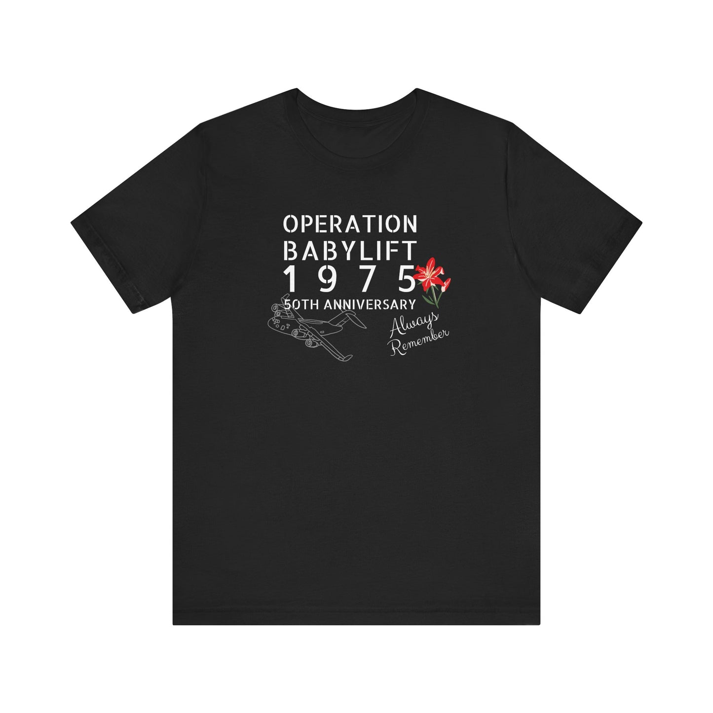 Operation Babylift Vietnam - Memorial shirt 50th anniversary
