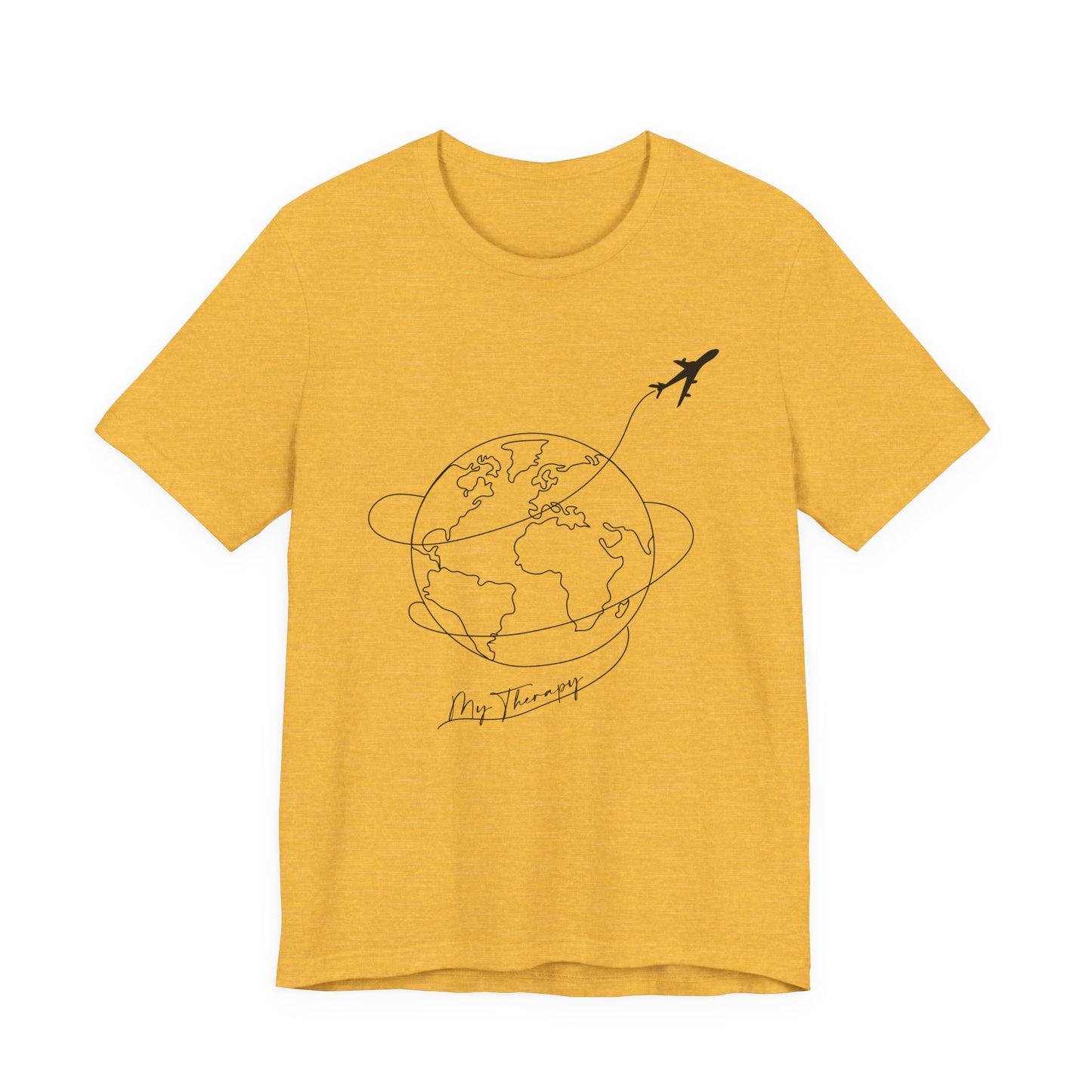 Travel Therapy T-Shirt - adventure, connect and explore. Adoption Unisex Jersey Short Sleeve Tee