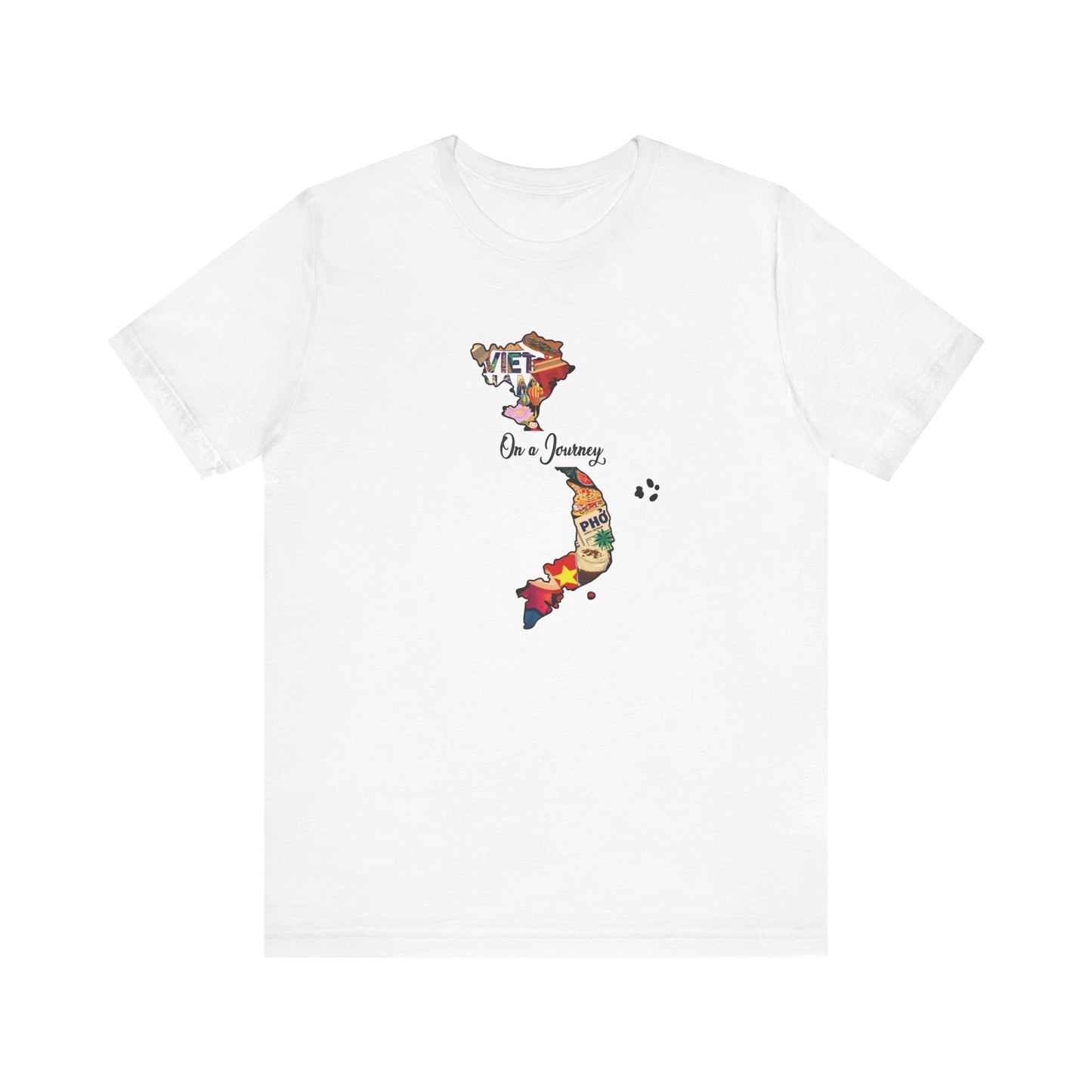 On a Journey - Vietnam Explore your roots and connection with our Adoptive Threads Unisex Jersey Short Sleeve Tee