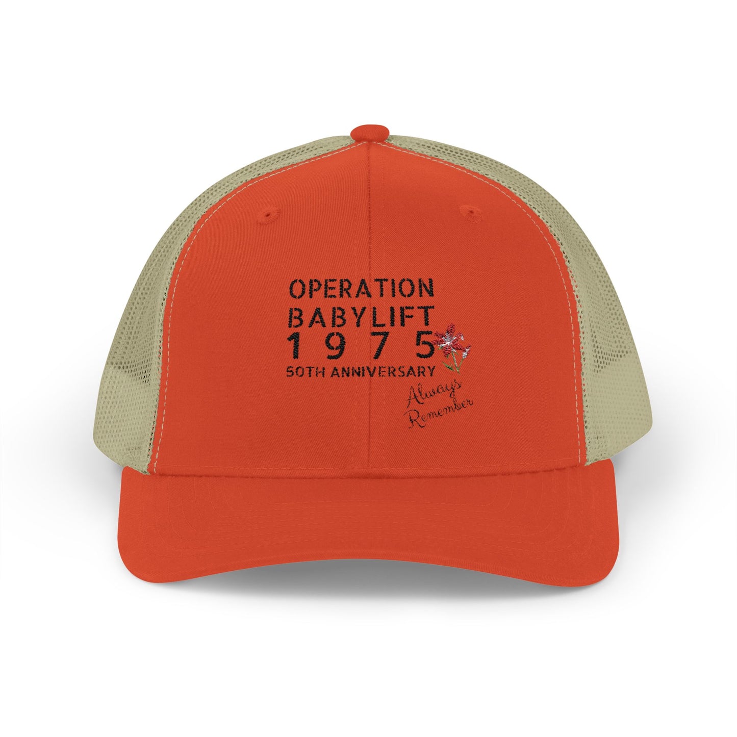 Trucker Cap - Operation Babylift Memorial Tribute - 100% Proceeds to Memorial Altar