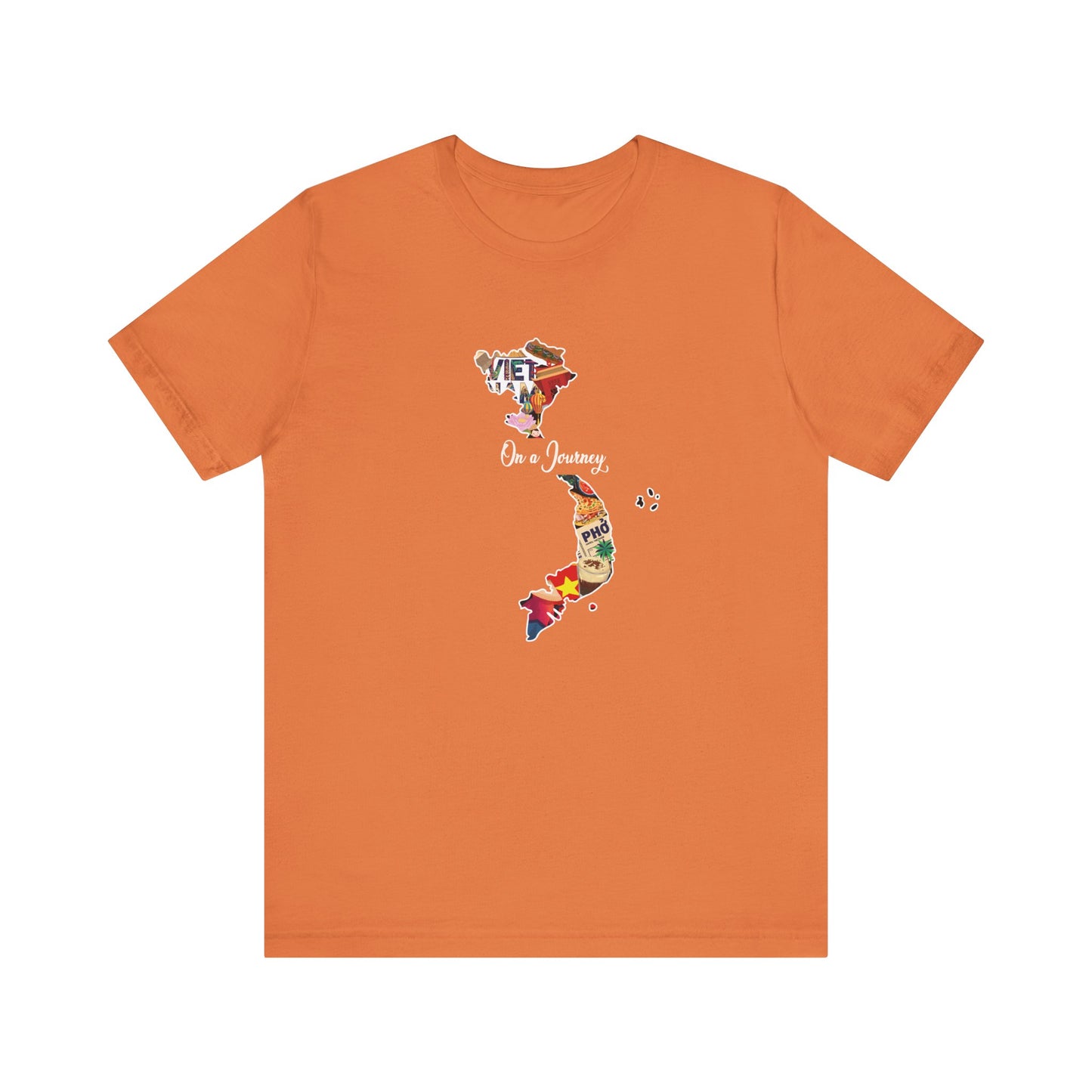 On a Journey - Vietnam Explore your roots and connection with our Adoptive Threads Unisex Jersey Short Sleeve Tee