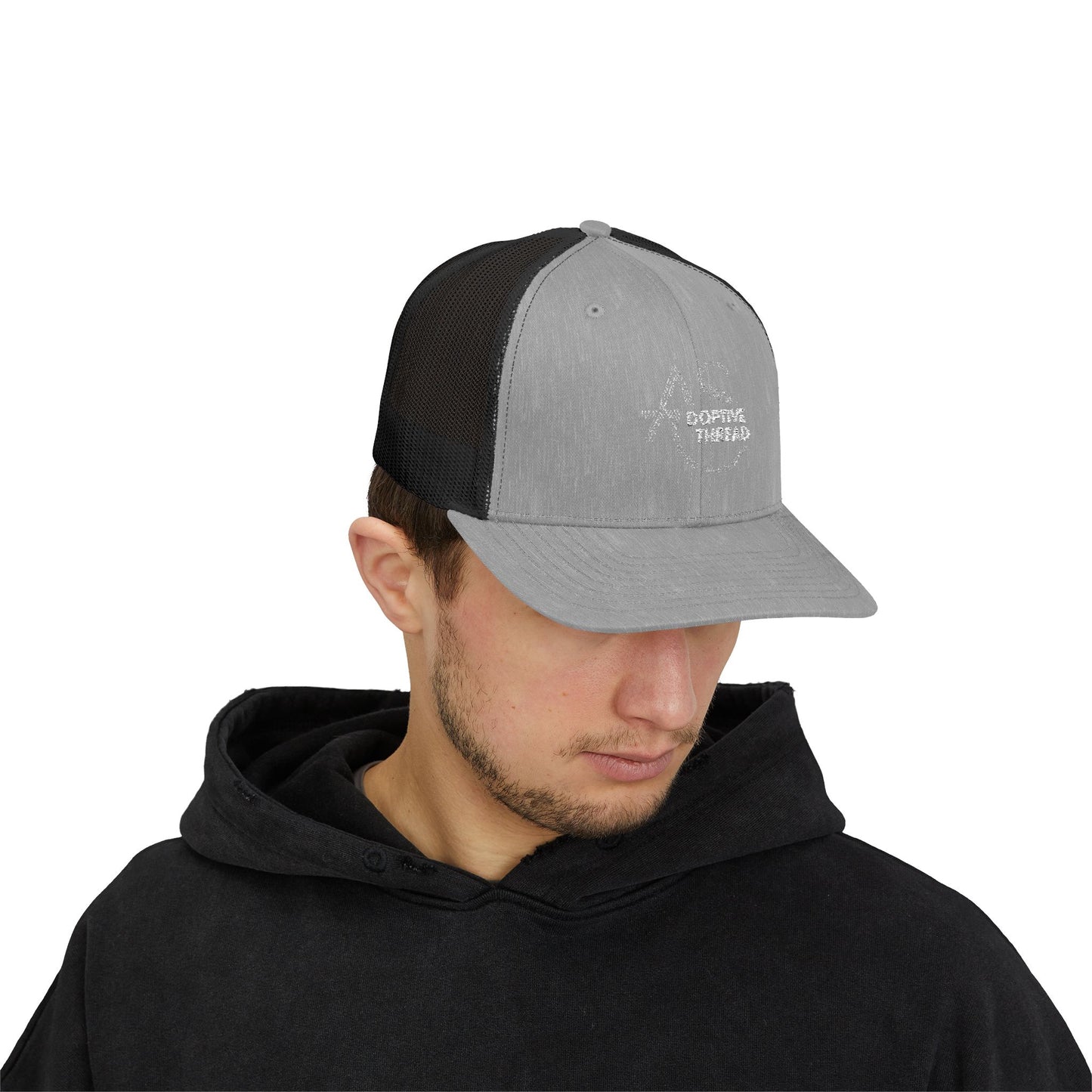 Adoptive Threads Snapback Trucker Cap - Stylish & Comfortable Hat for Everyday Wear