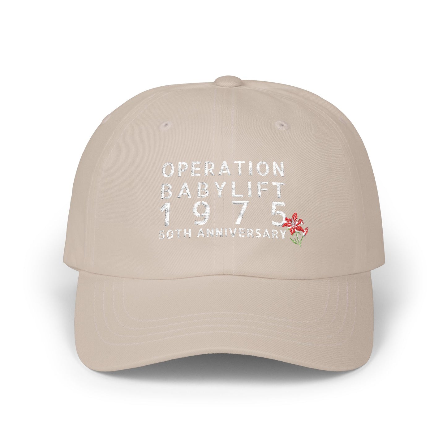 Classic Cap -Operation Babylift Vietnam Embroidered Hat