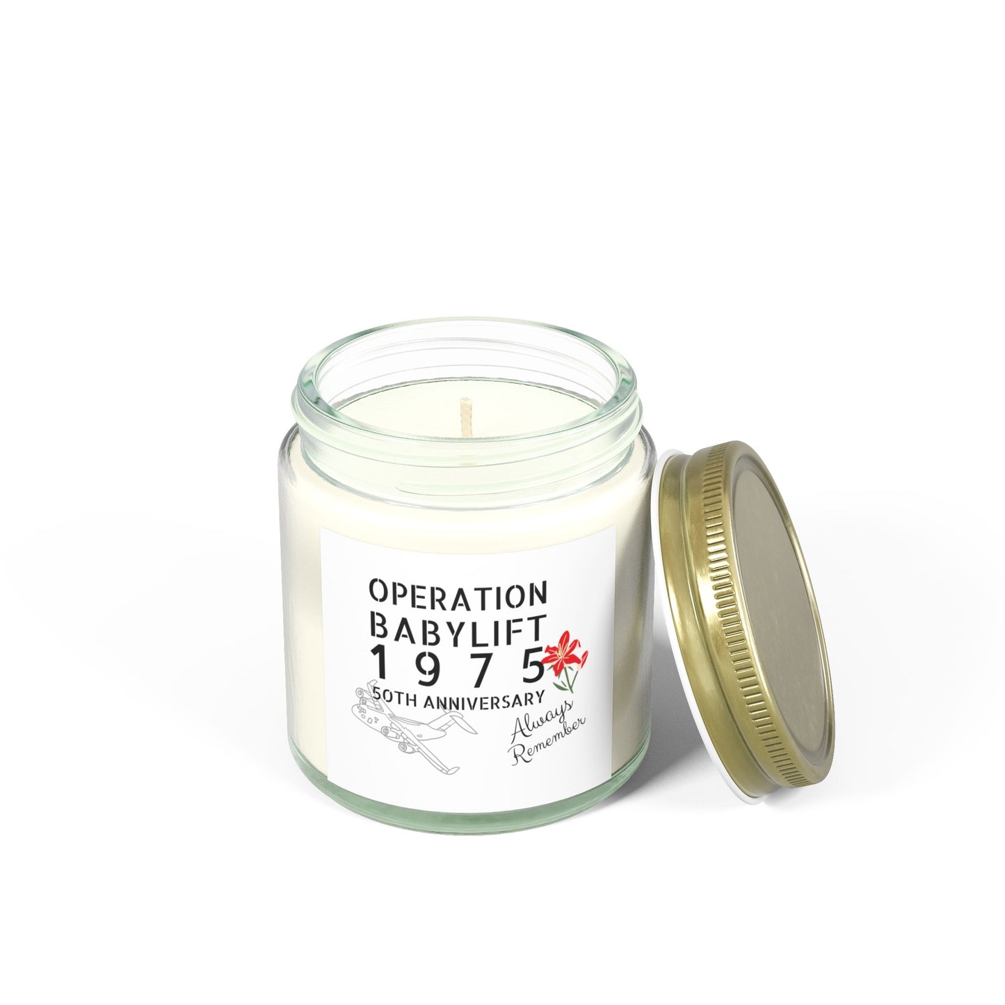 Scented Candle - Operation Babylift 50th Anniversary Vietnam