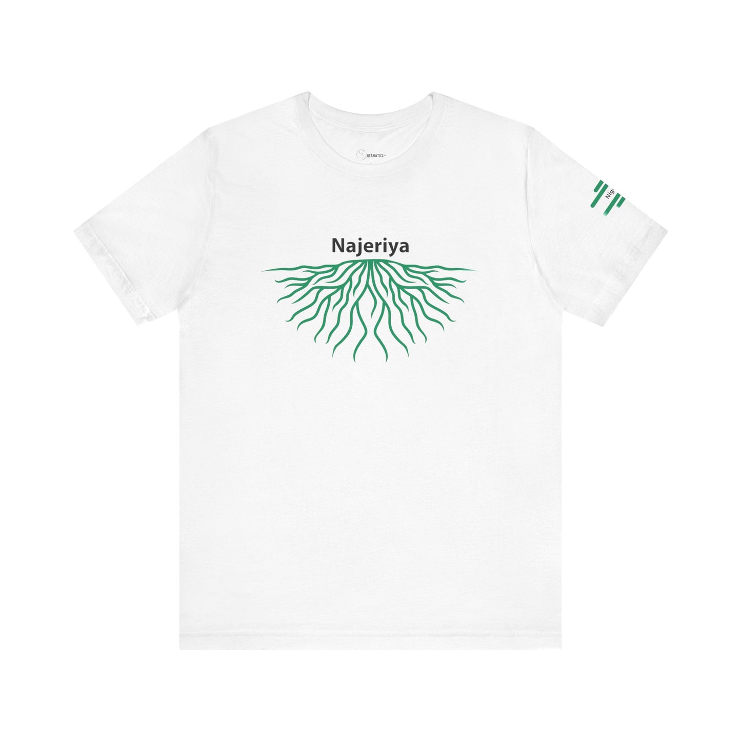 Nigeria Roots - Adoption Unisex Jersey Short Sleeve Tee