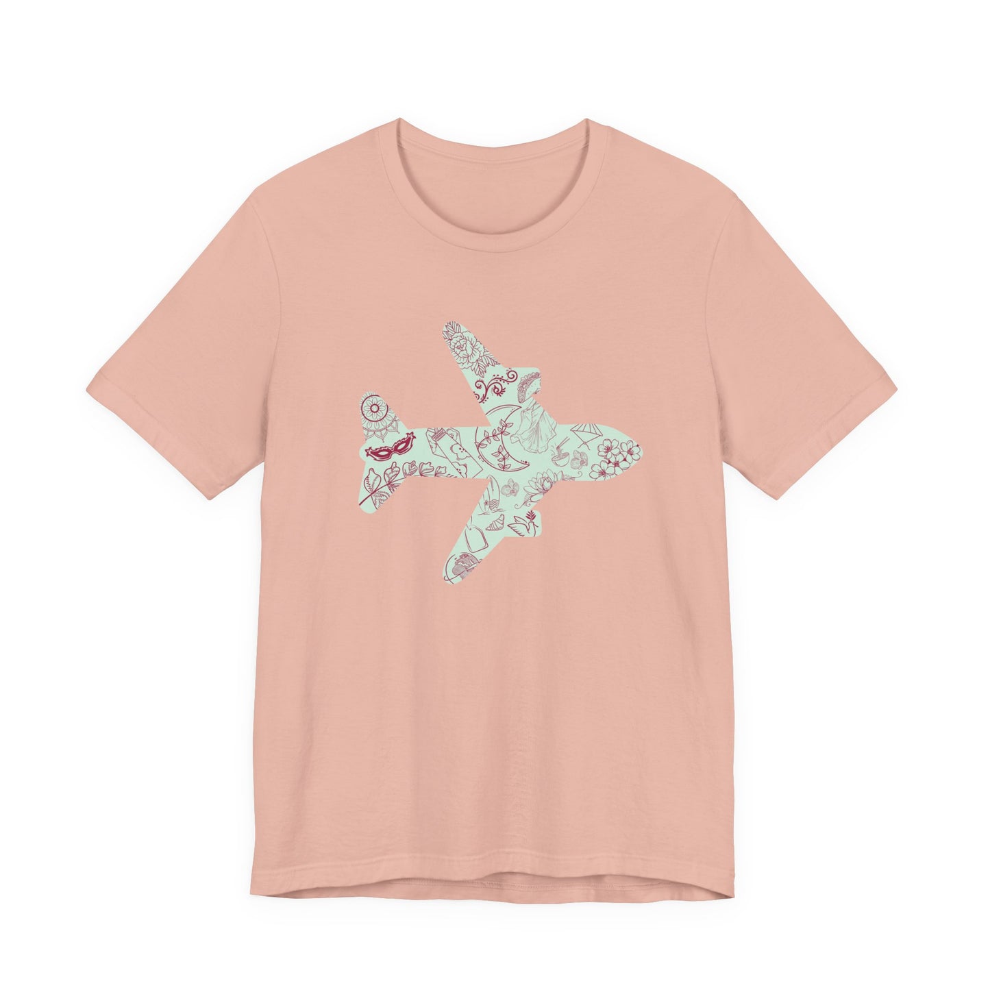 Origin Flight T-Shirt: Embrace Your Roots with Style! Perfect for Travel Enthusiasts and Adoption Advocates. Unisex Jersey Short Sleeve Tee.