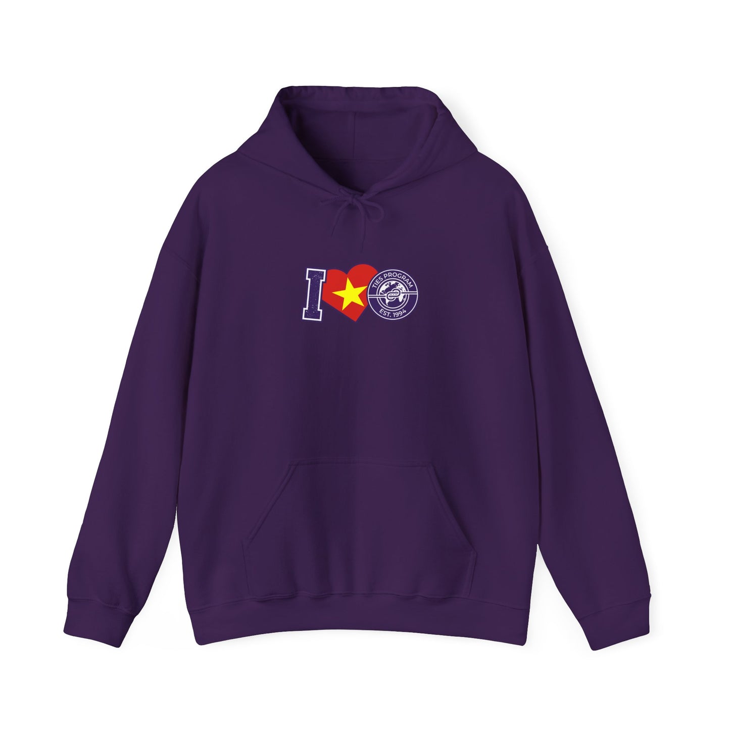 Ties Vietnam 2024 / 2025 Unisex Heavy Blend™ Hooded Sweatshirt