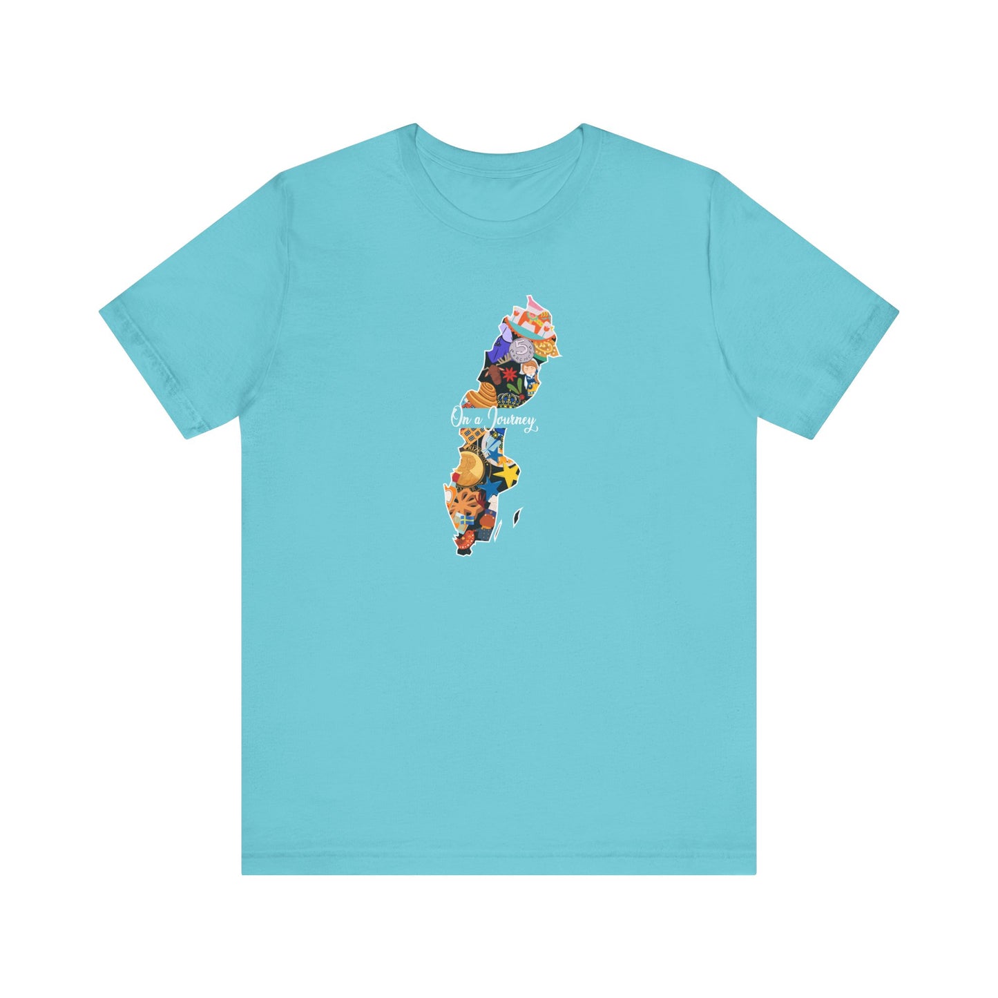 Sweden- On a Journey Heritage Collection T-shirt by Adoptive Threads