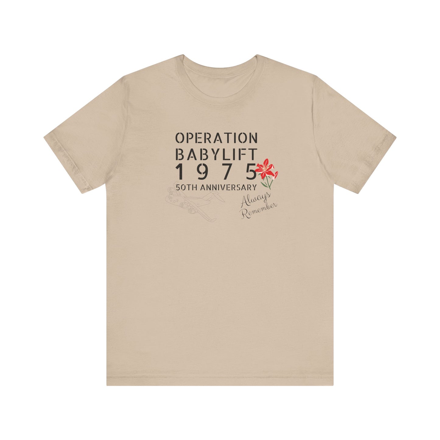 Operation Babylift Vietnam - Memorial shirt 50th anniversary