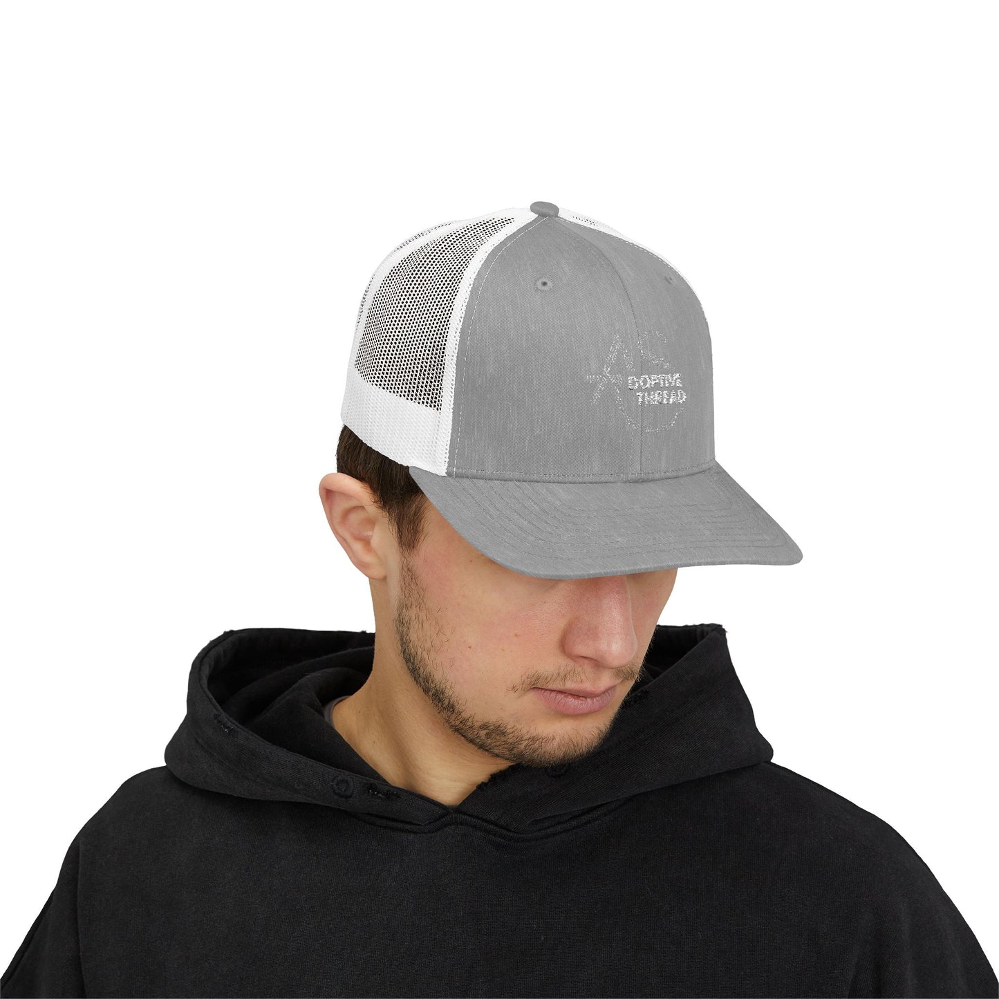 Adoptive Threads Snapback Trucker Cap - Stylish & Comfortable Hat for Everyday Wear