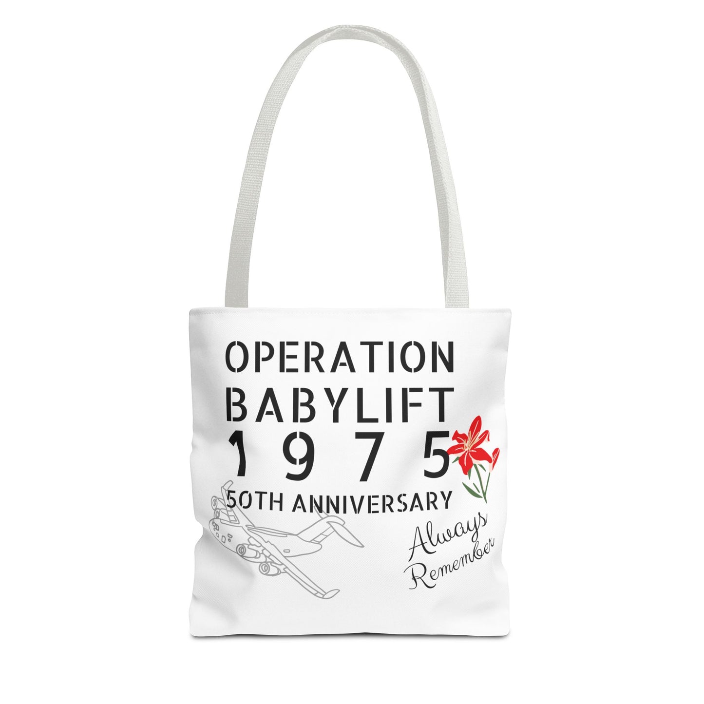 Memorial Tote Bag - Operation Babylift Tribute Vietnam