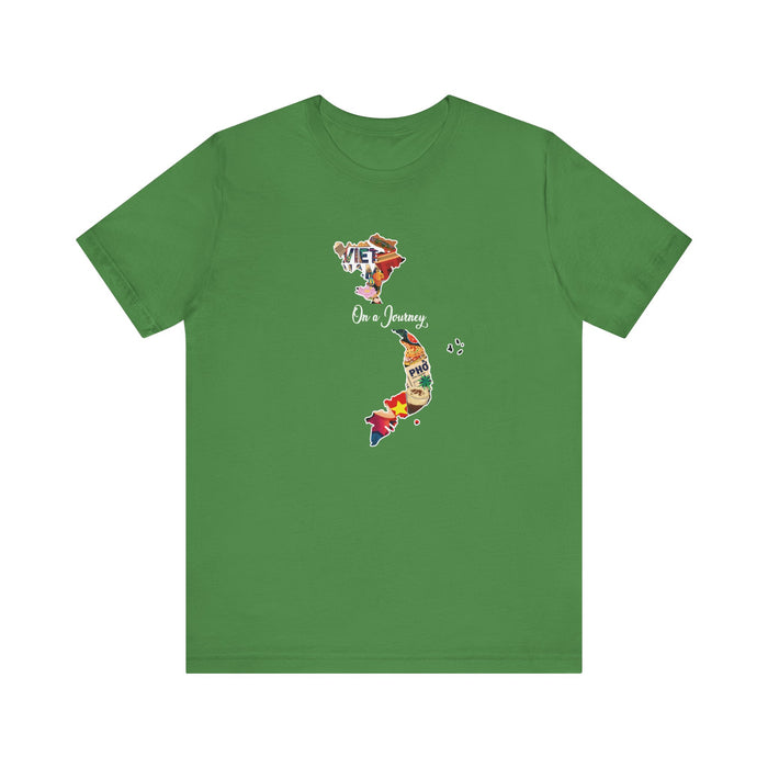 On a Journey - Vietnam Explore your roots and connection with our Adoptive Threads Unisex Jersey Short Sleeve Tee