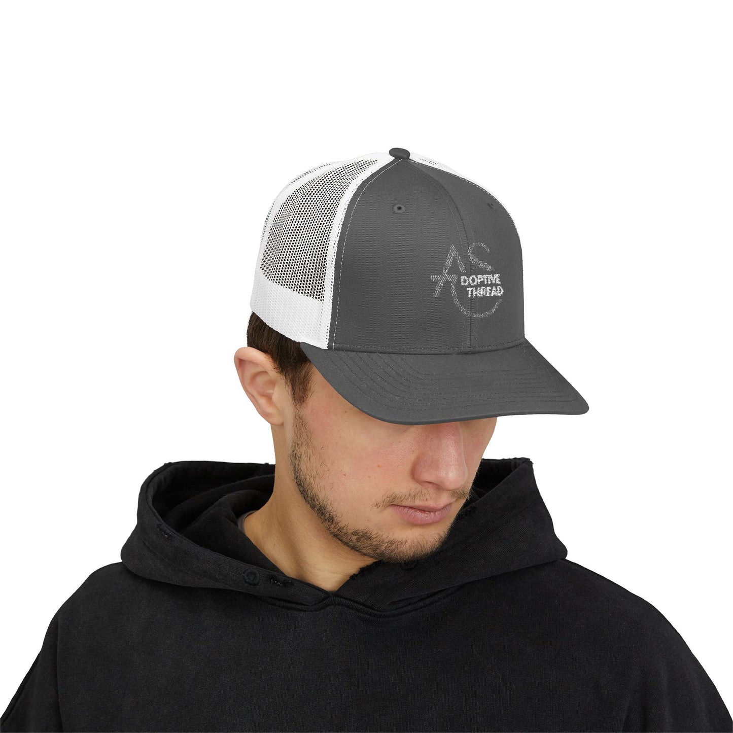 Adoptive Threads Snapback Trucker Cap - Stylish & Comfortable Hat for Everyday Wear
