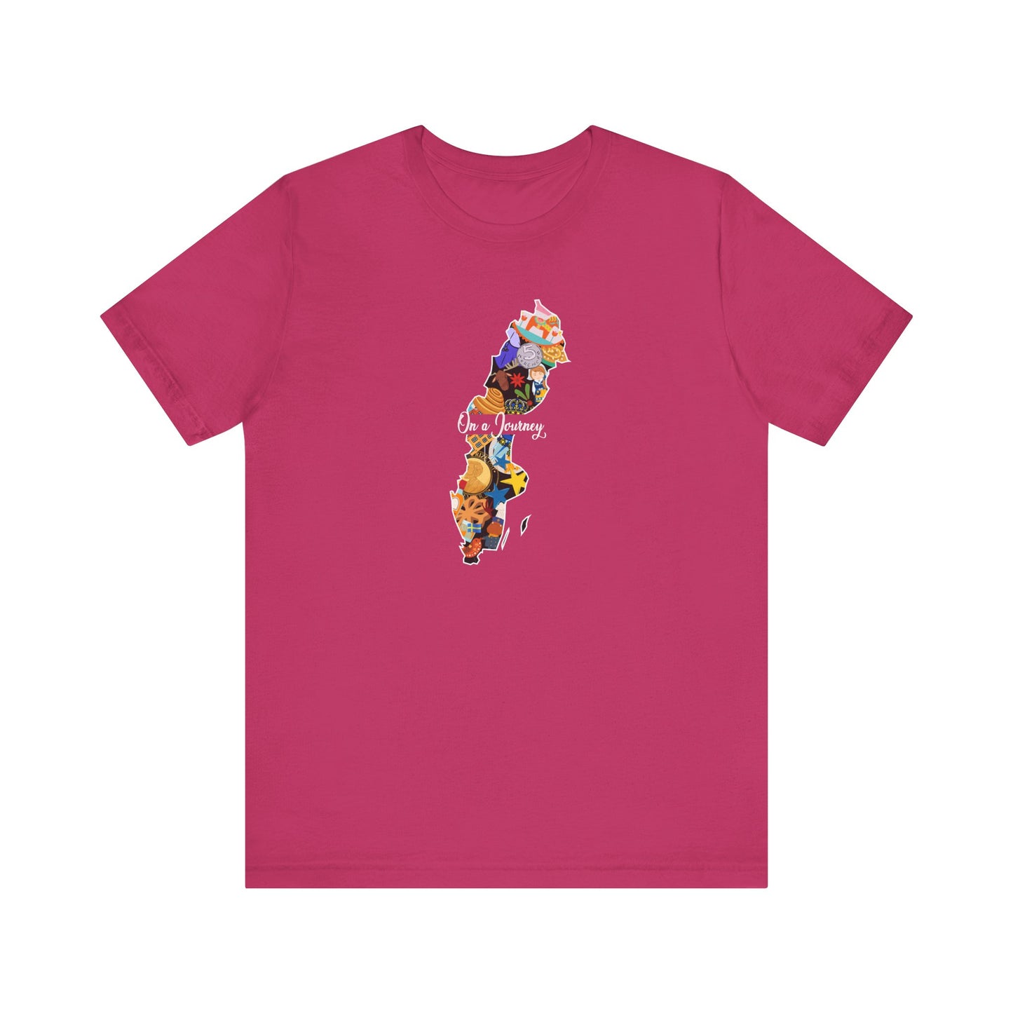 Sweden- On a Journey Heritage Collection T-shirt by Adoptive Threads