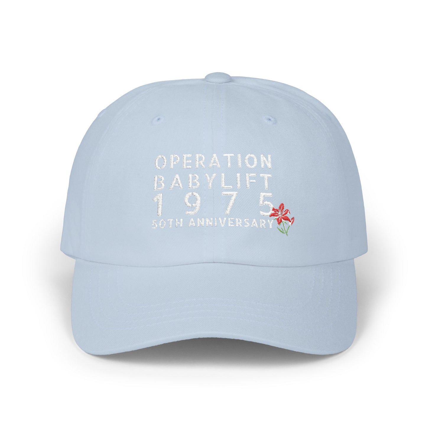 Classic Cap -Operation Babylift Vietnam Embroidered Hat