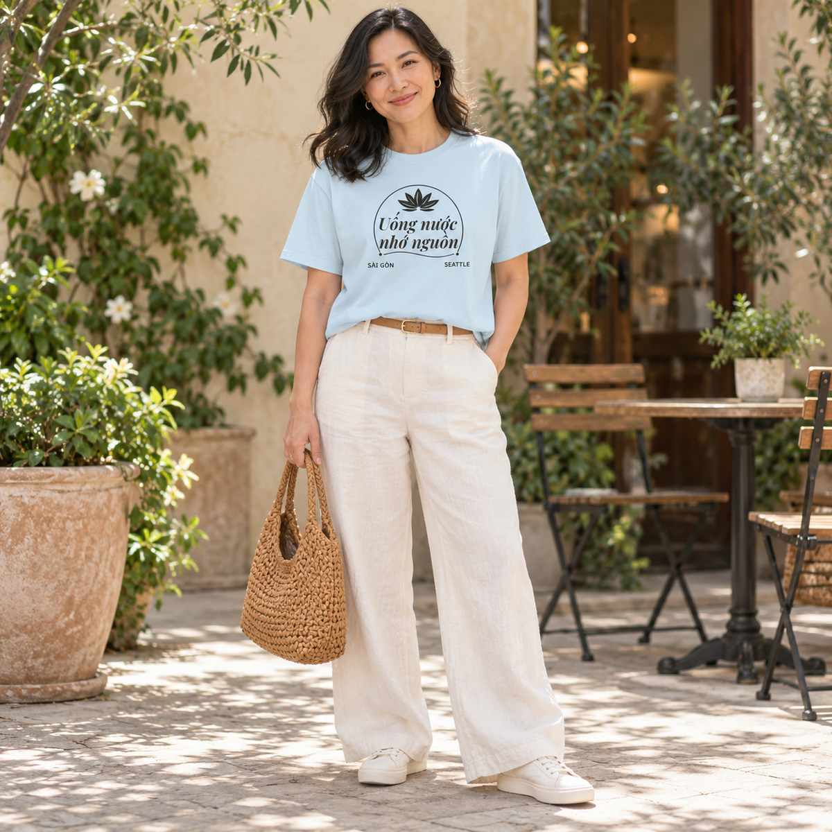 Remember Where You Came From — Personalized Vietnamese Two-City Shirt