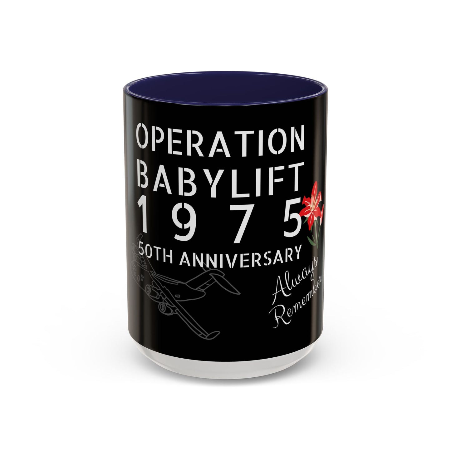 Accent Mug - Operation Babylift Memorial Altar Tribute - 50th Anniversary Vietnam