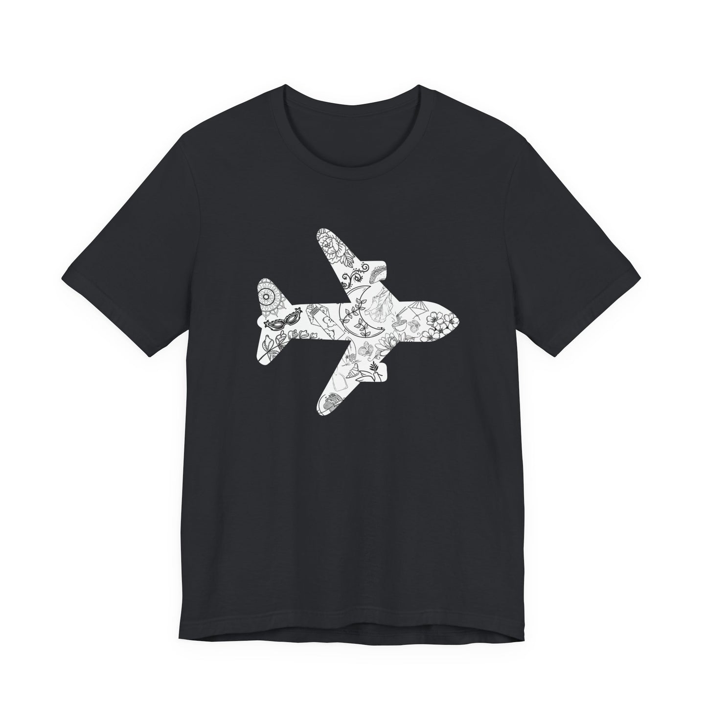Origin Flight T-Shirt: Embrace Your Roots with Style! Perfect for Travel Enthusiasts and Adoption Advocates. Unisex Jersey Short Sleeve Tee.