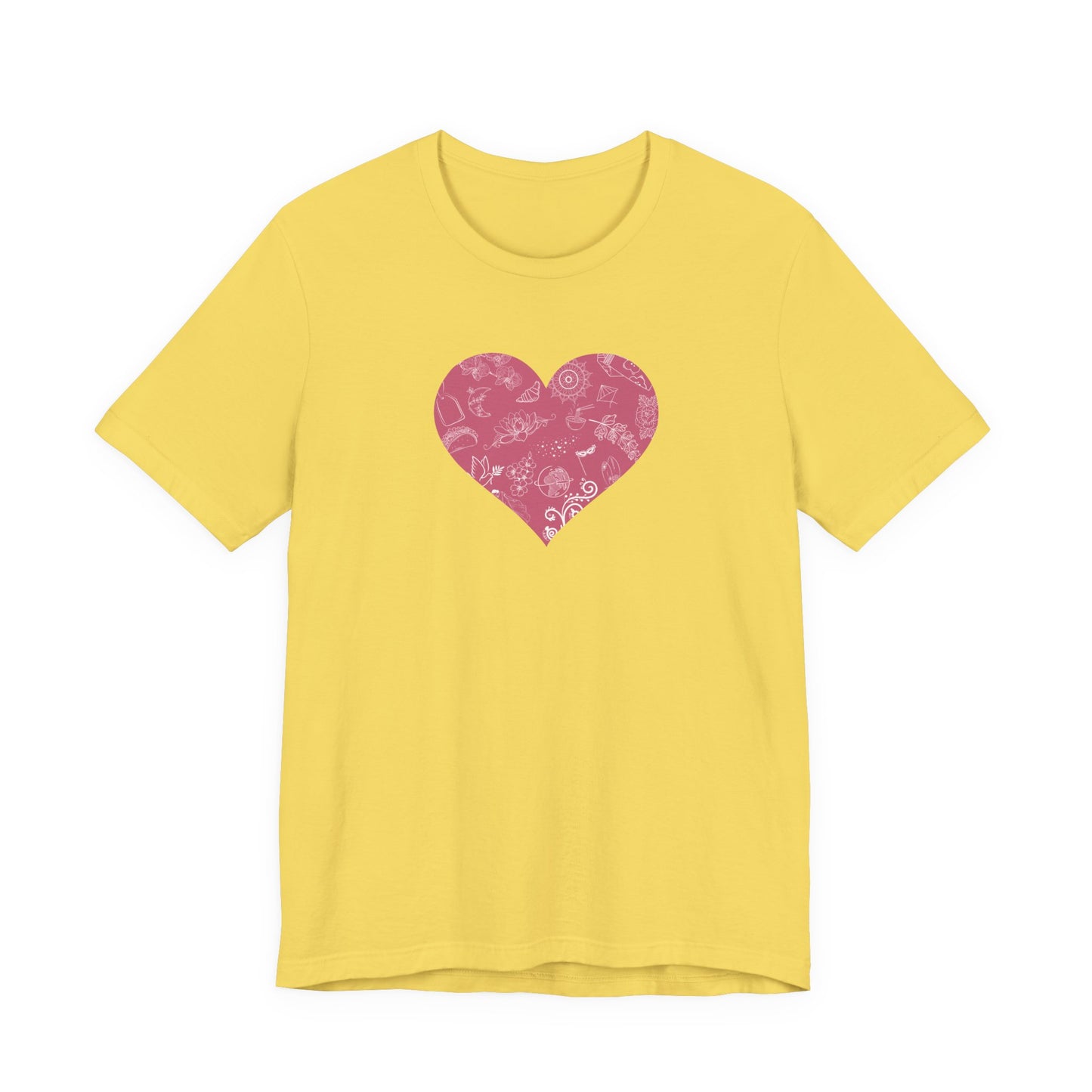 I Heart Travel: Embrace Your Roots in Style! Ideal for Travel Enthusiasts and Members of the Adoption Constellation. Unisex Jersey Short Sleeve Tee