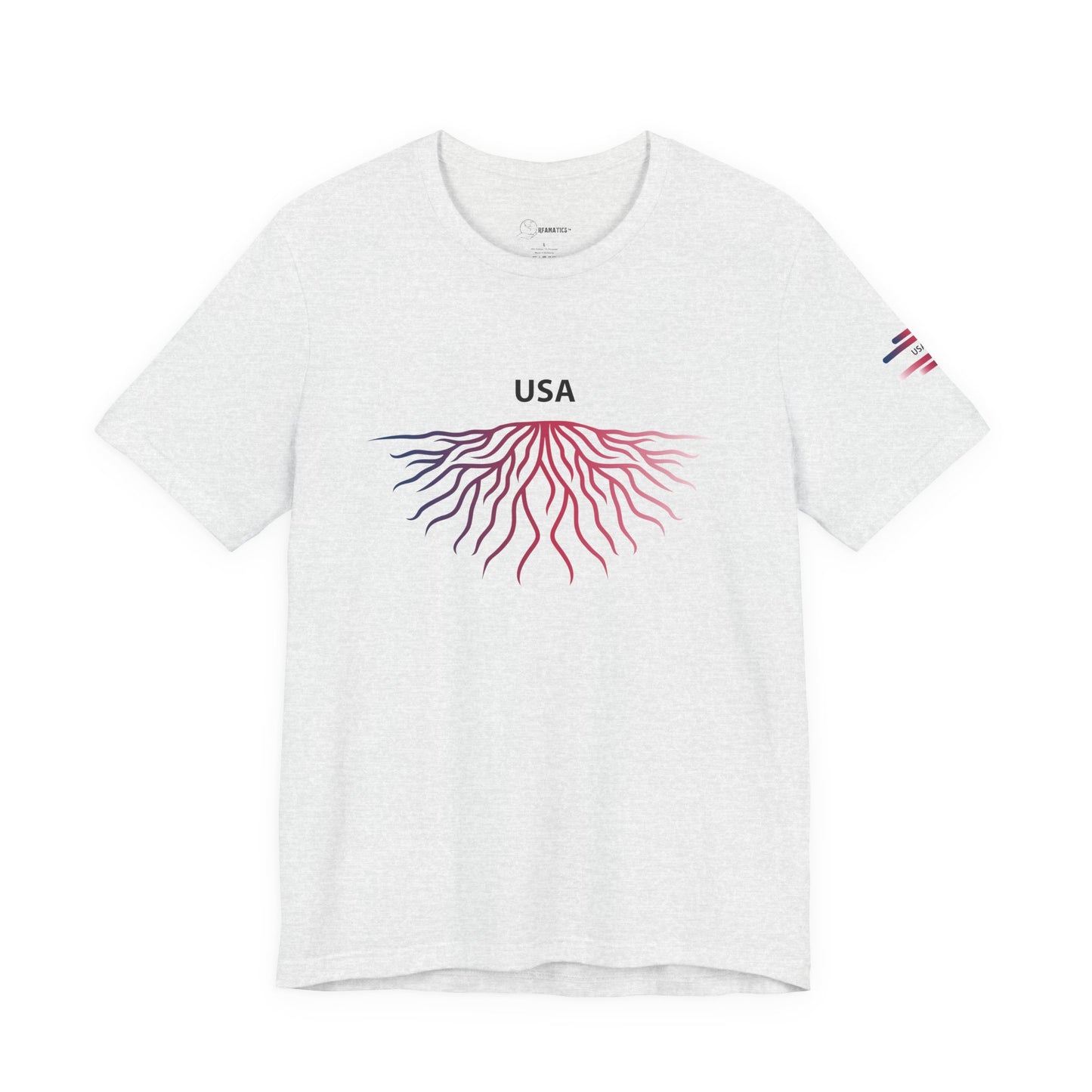 USA Roots - Foster Children Adoption Unisex Jersey Short Sleeve Tee