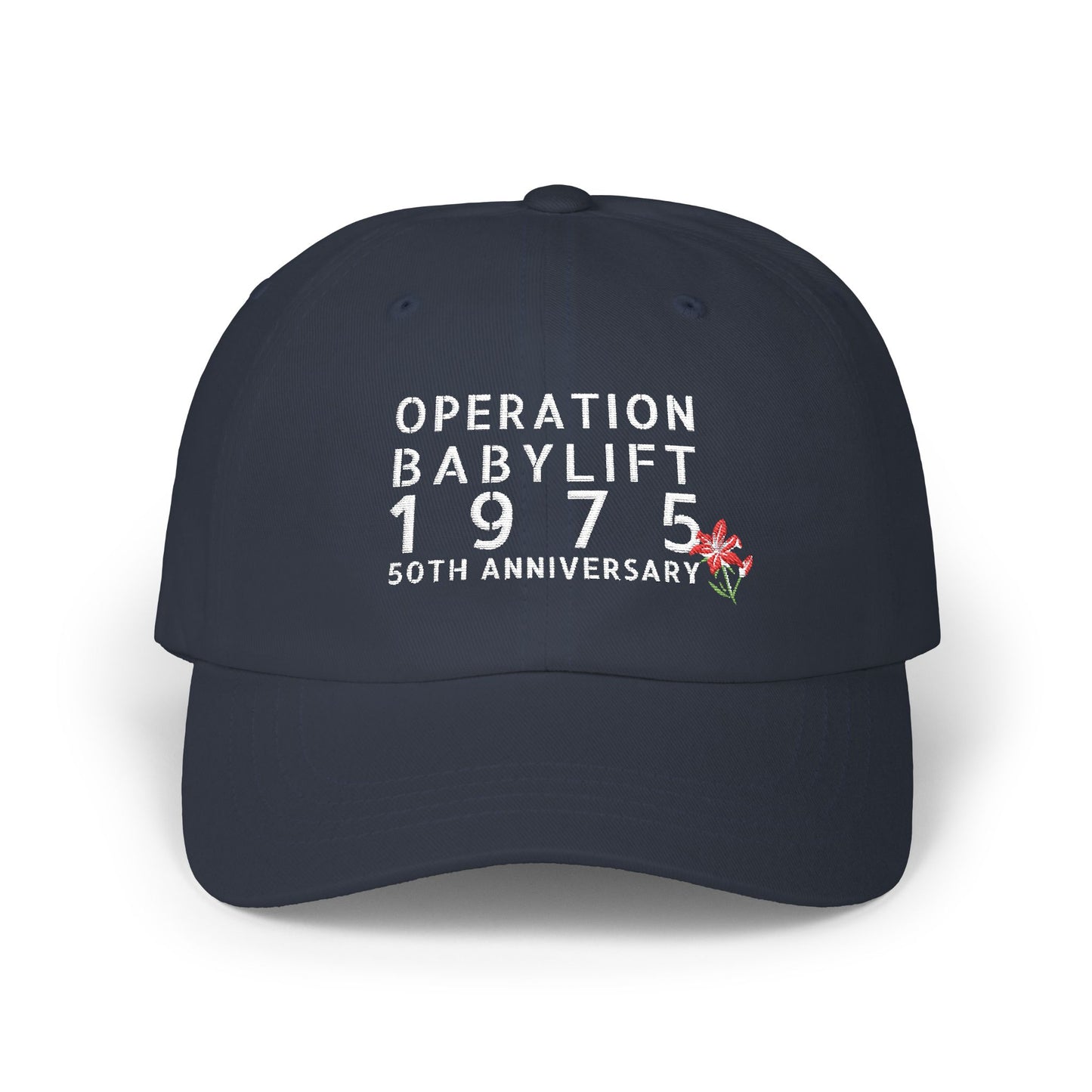 Classic Cap -Operation Babylift Vietnam Embroidered Hat
