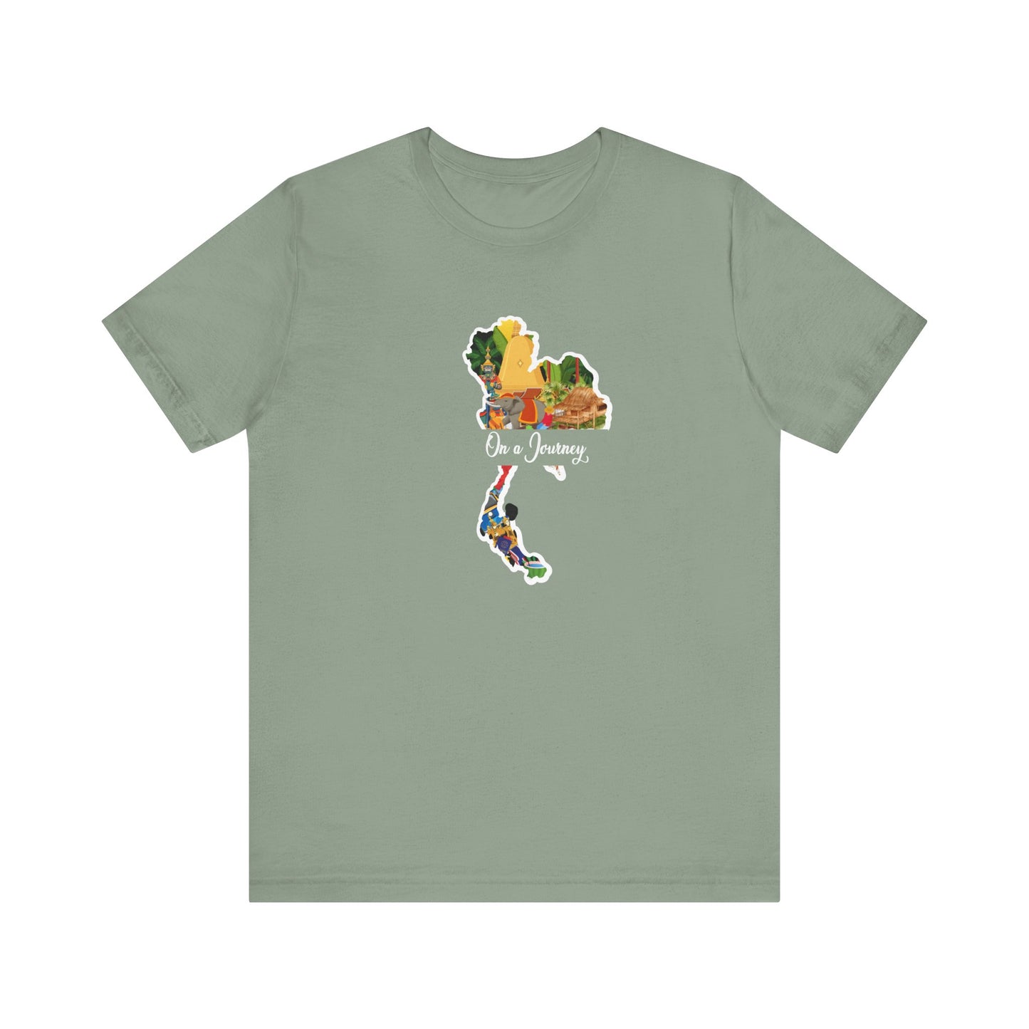 On a Journey - Thailand Explore your roots and connection with our Adoptive Threads Unisex Jersey Short Sleeve Tee