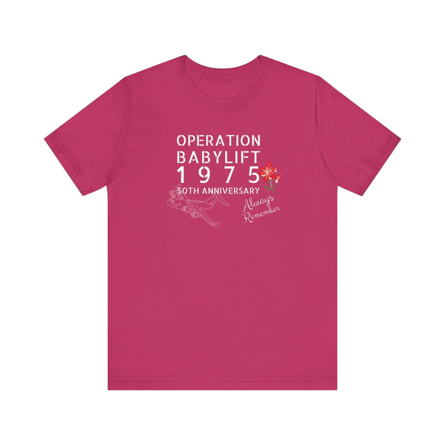Operation Babylift Vietnam - Memorial shirt 50th anniversary