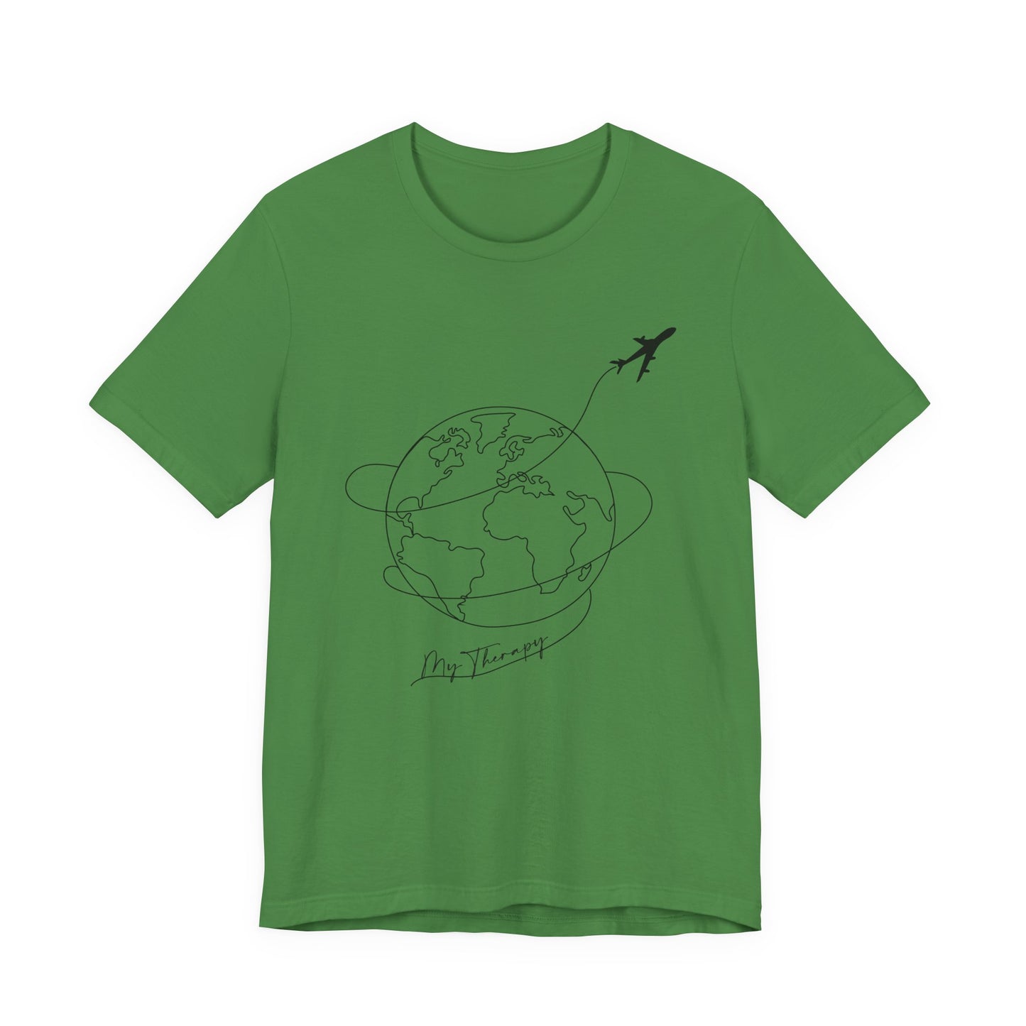 Travel Therapy T-Shirt - adventure, connect and explore. Adoption Unisex Jersey Short Sleeve Tee