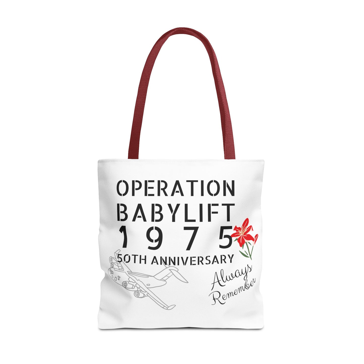 Memorial Tote Bag - Operation Babylift Tribute Vietnam
