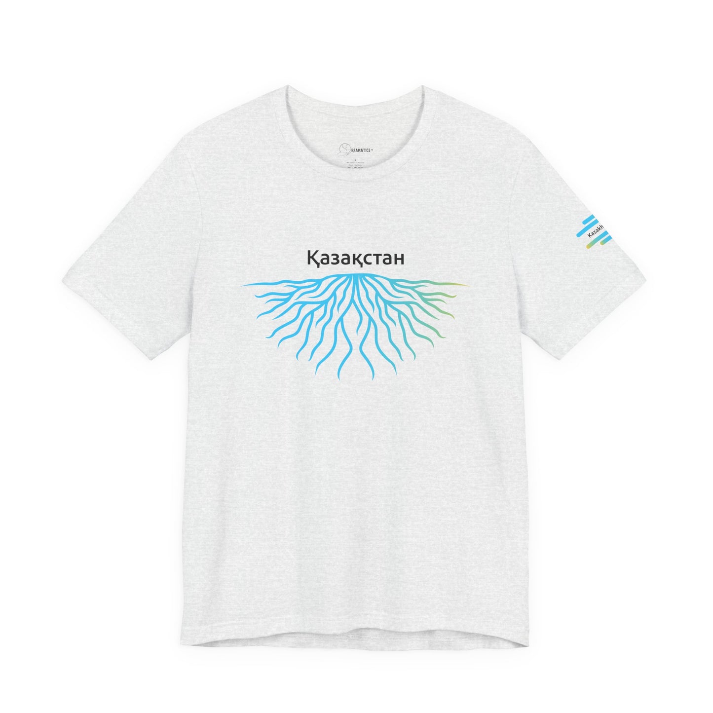 Kazakhstan Roots - Adoption Unisex Jersey Short Sleeve Tee