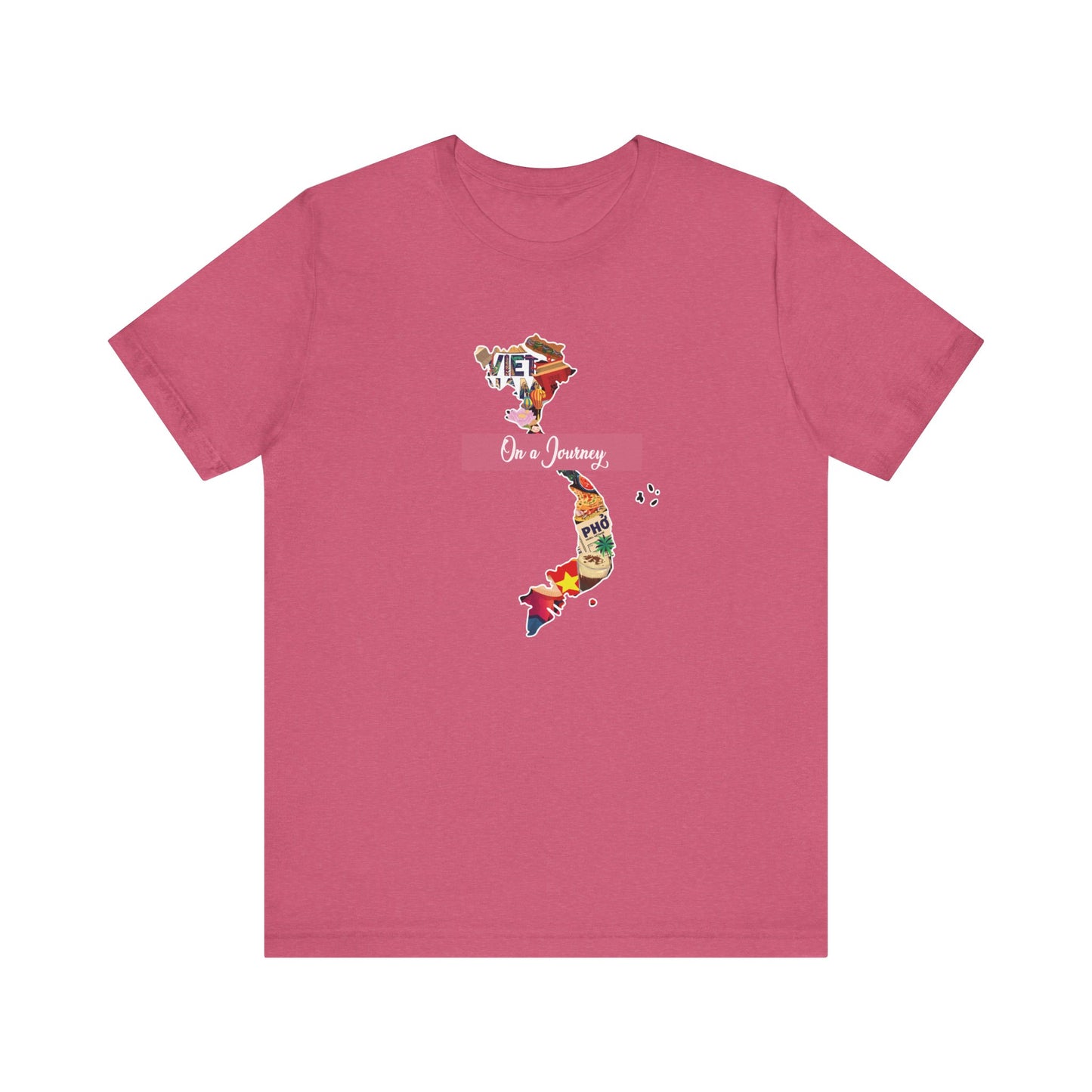 On a Journey - Vietnam Explore your roots and connection with our Adoptive Threads Unisex Jersey Short Sleeve Tee