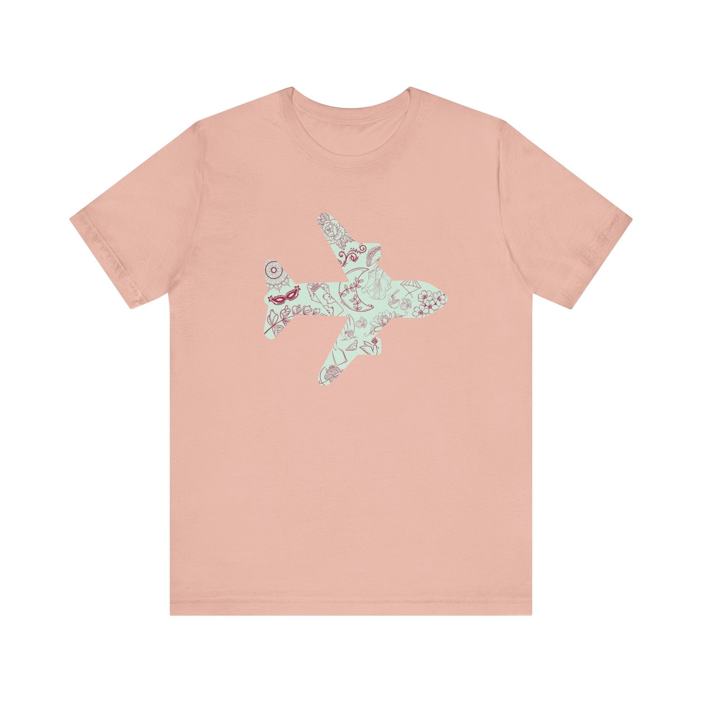 Origin Flight T-Shirt: Embrace Your Roots with Style! Perfect for Travel Enthusiasts and Adoption Advocates. Unisex Jersey Short Sleeve Tee.