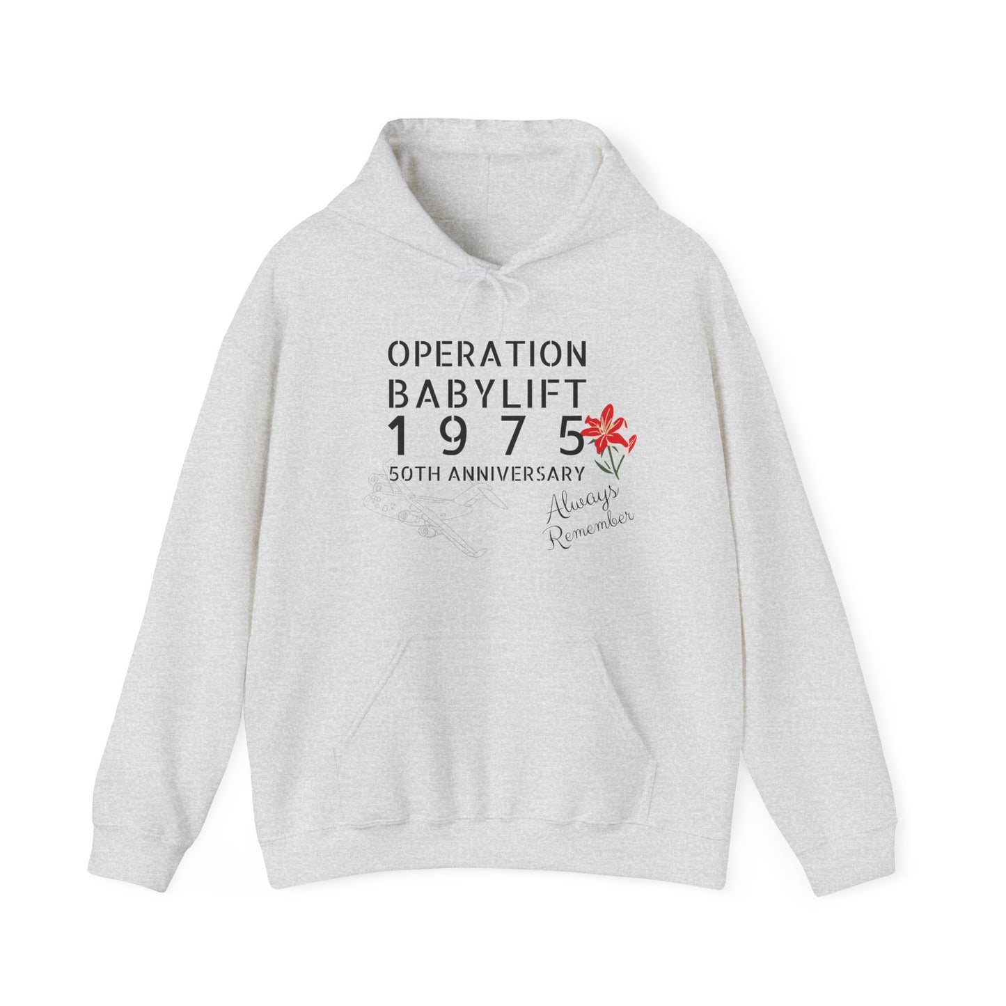 Memorial Tribute Hoodie Vietnam - Operation Babylift Memorial Altar Fundraiser