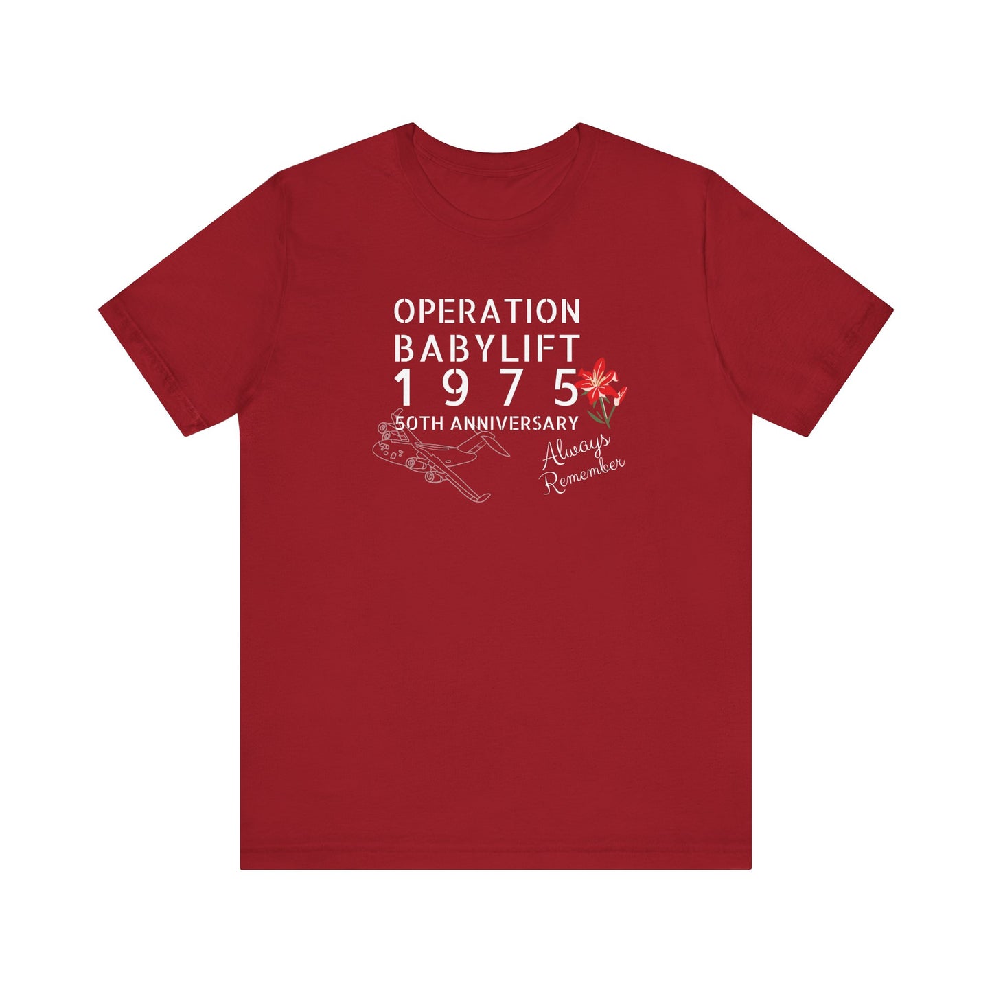Operation Babylift Vietnam - Memorial shirt 50th anniversary
