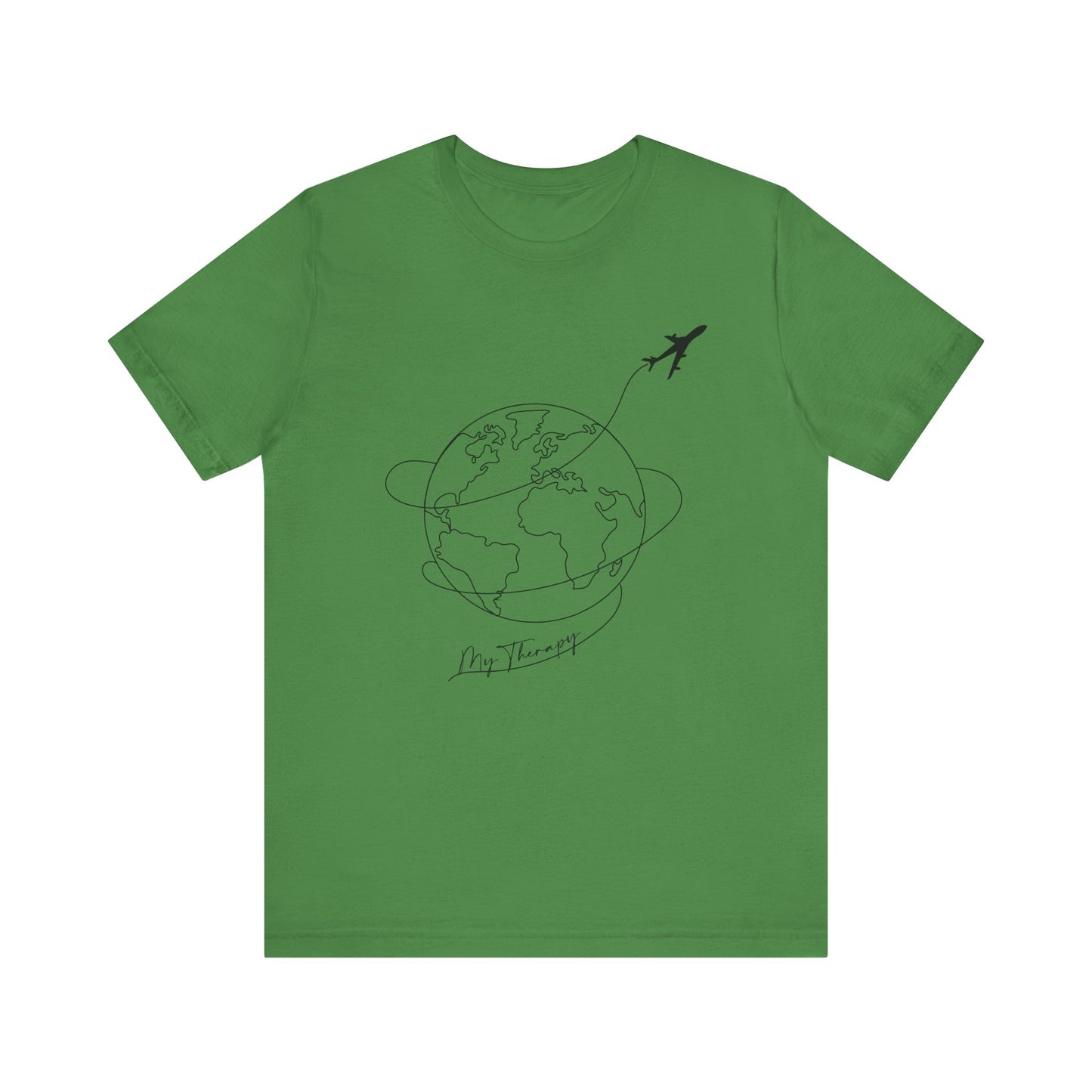 Travel Therapy T-Shirt - adventure, connect and explore. Adoption Unisex Jersey Short Sleeve Tee