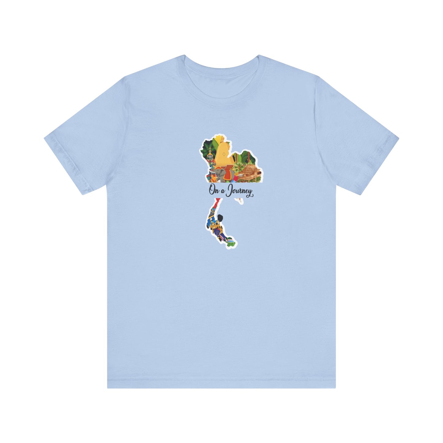 On a Journey - Thailand Explore your roots and connection with our Adoptive Threads Unisex Jersey Short Sleeve Tee