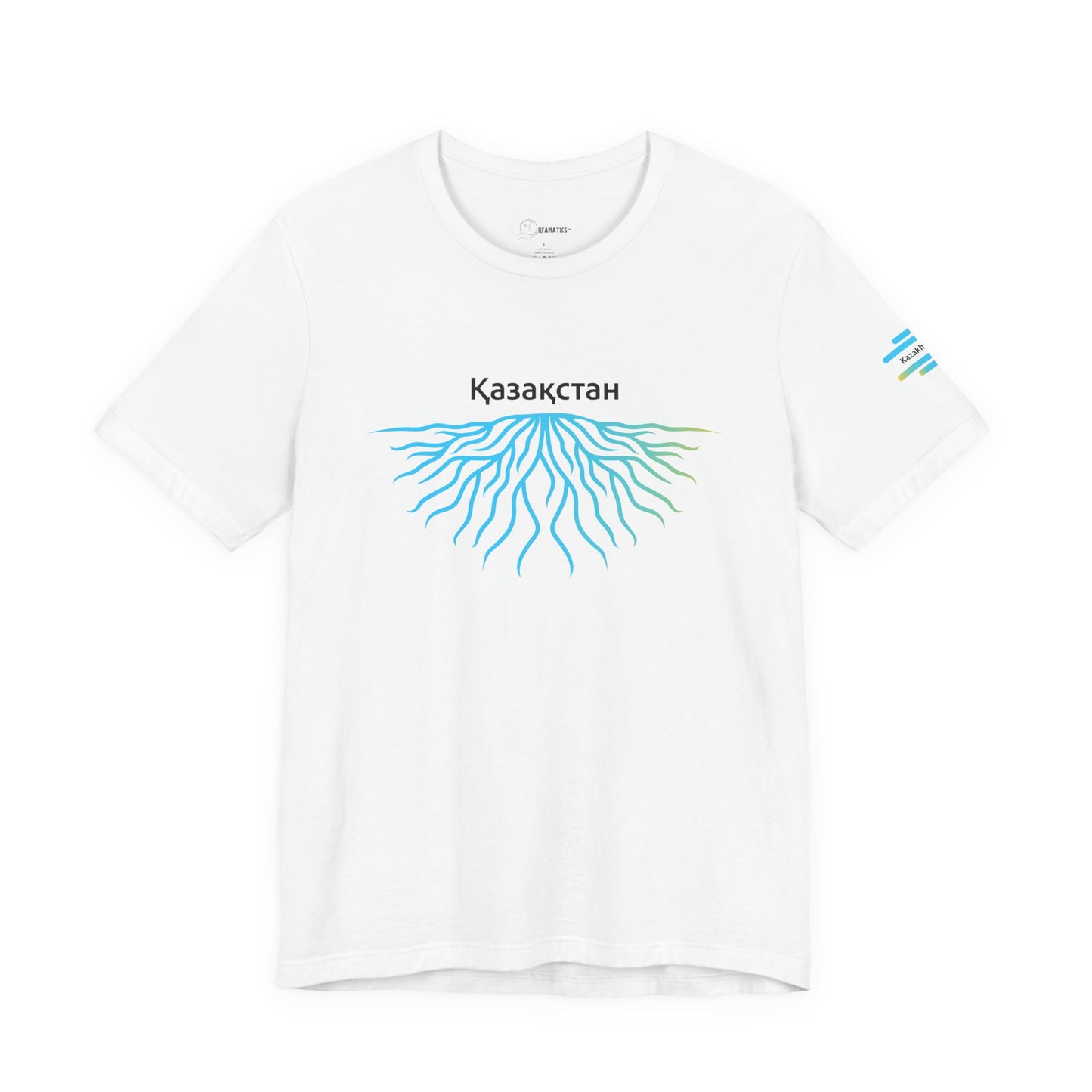 Kazakhstan Roots - Adoption Unisex Jersey Short Sleeve Tee