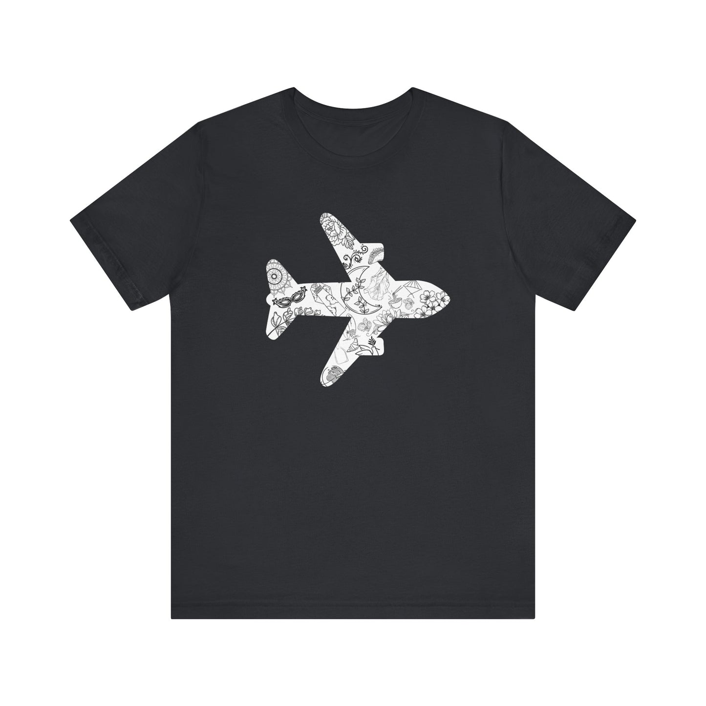 Origin Flight T-Shirt: Embrace Your Roots with Style! Perfect for Travel Enthusiasts and Adoption Advocates. Unisex Jersey Short Sleeve Tee.