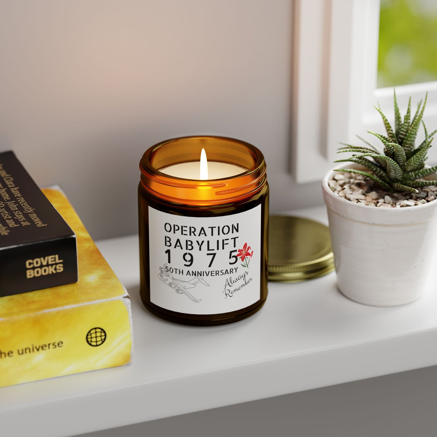 Scented Candle - Operation Babylift 50th Anniversary Vietnam