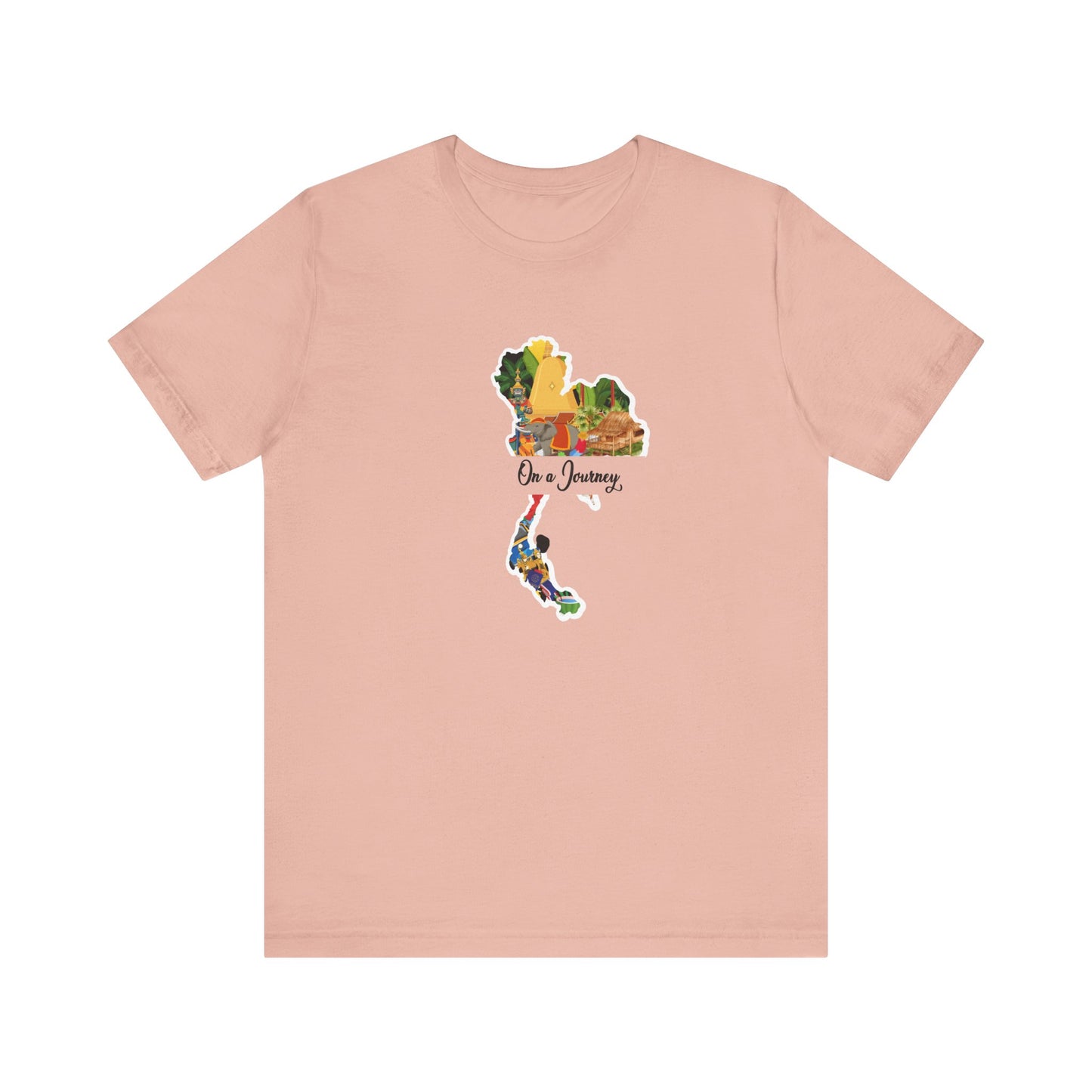 On a Journey - Thailand Explore your roots and connection with our Adoptive Threads Unisex Jersey Short Sleeve Tee